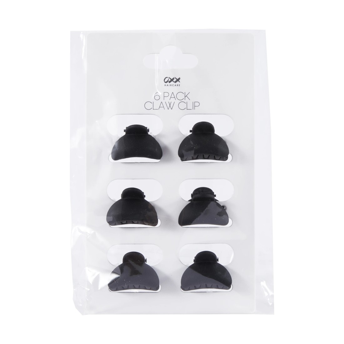 5 OXX Haircare 6 Pack Black Claw Hair Clip, 5 of 5