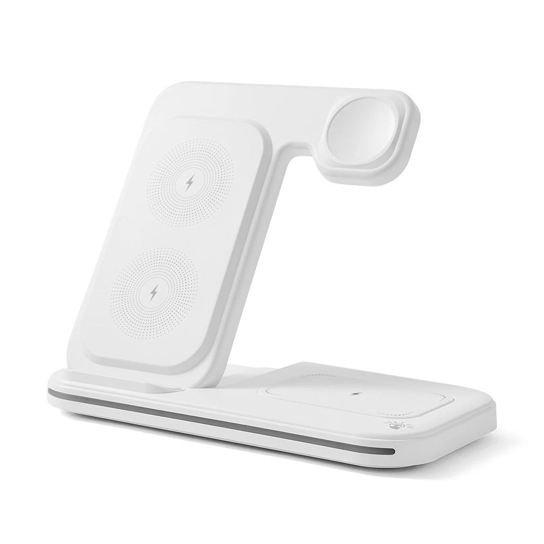 2 3-in-1 Foldable Wireless Charger - White, 2 of 9