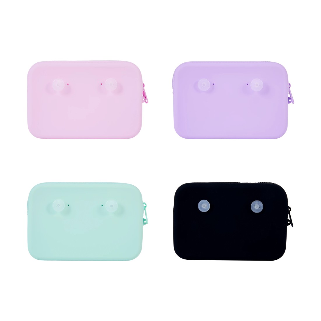 4 Silicone Tote Pouch - Assorted, 4 of 6