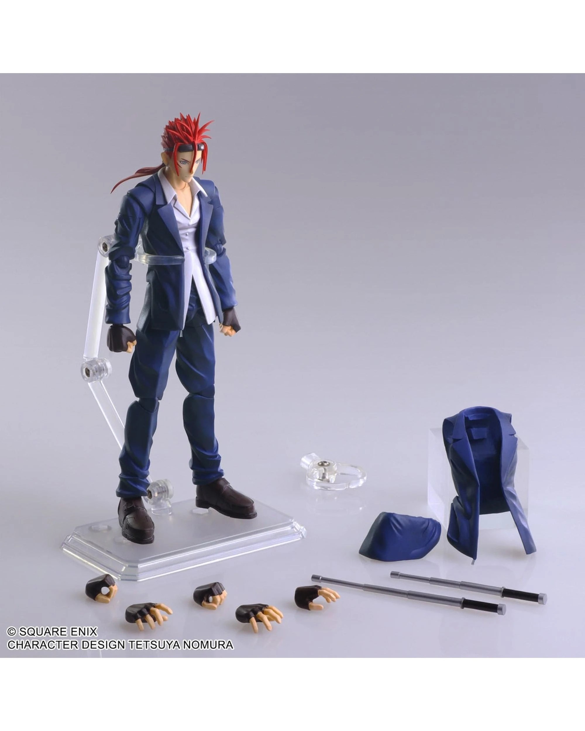 5 Bring Arts Final Fantasy VII Reno Action Figure, 5 of 6