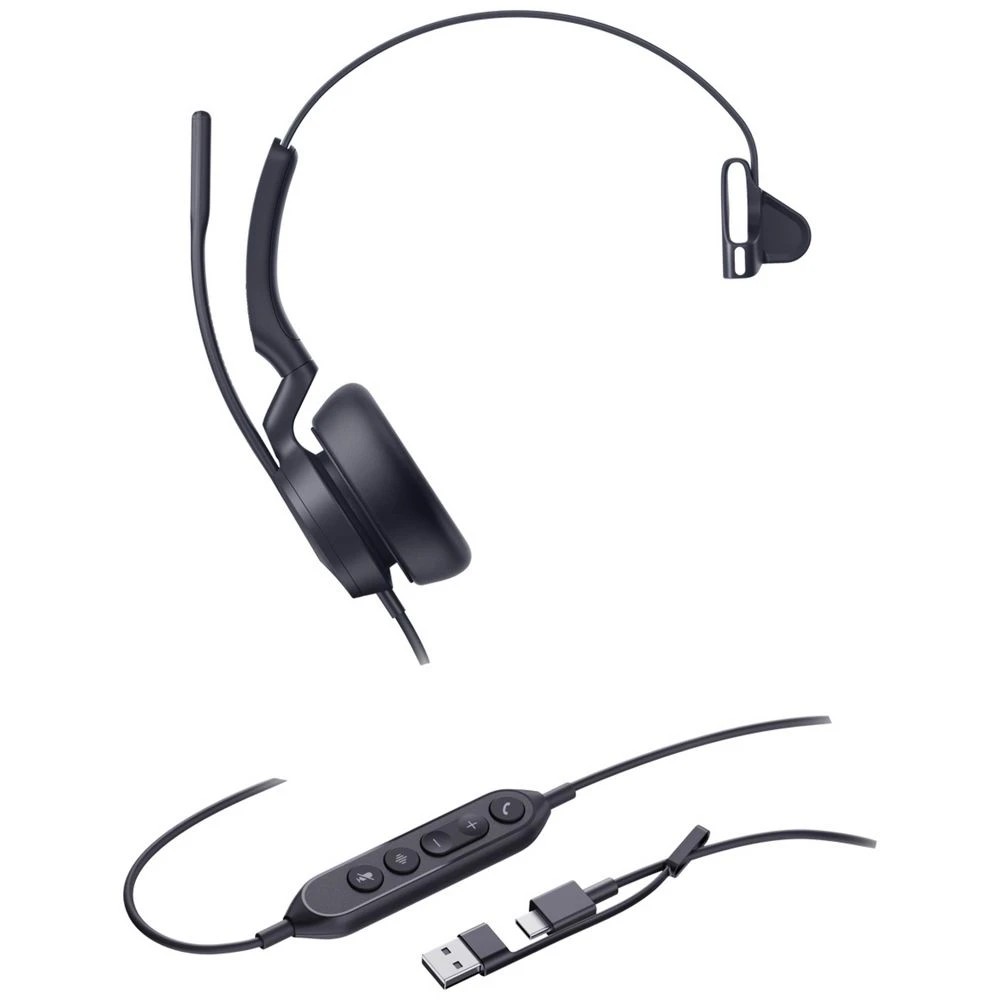 2 Yealink UH46 Mono Wired Headset Black, 2 of 2