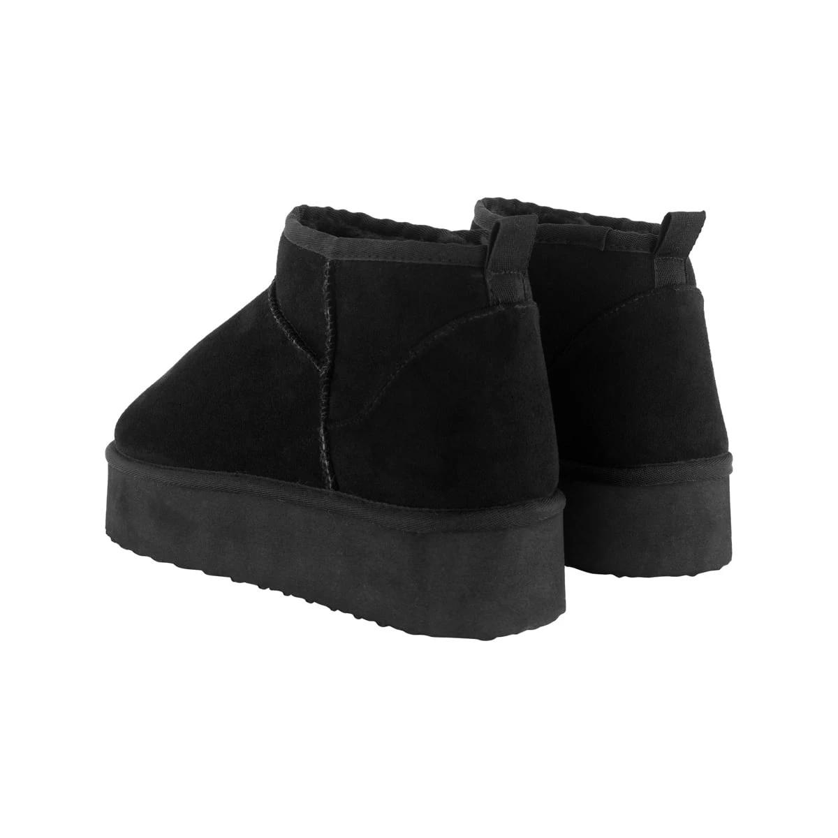 3 Trendy Platform Boots Black, 3 of 3