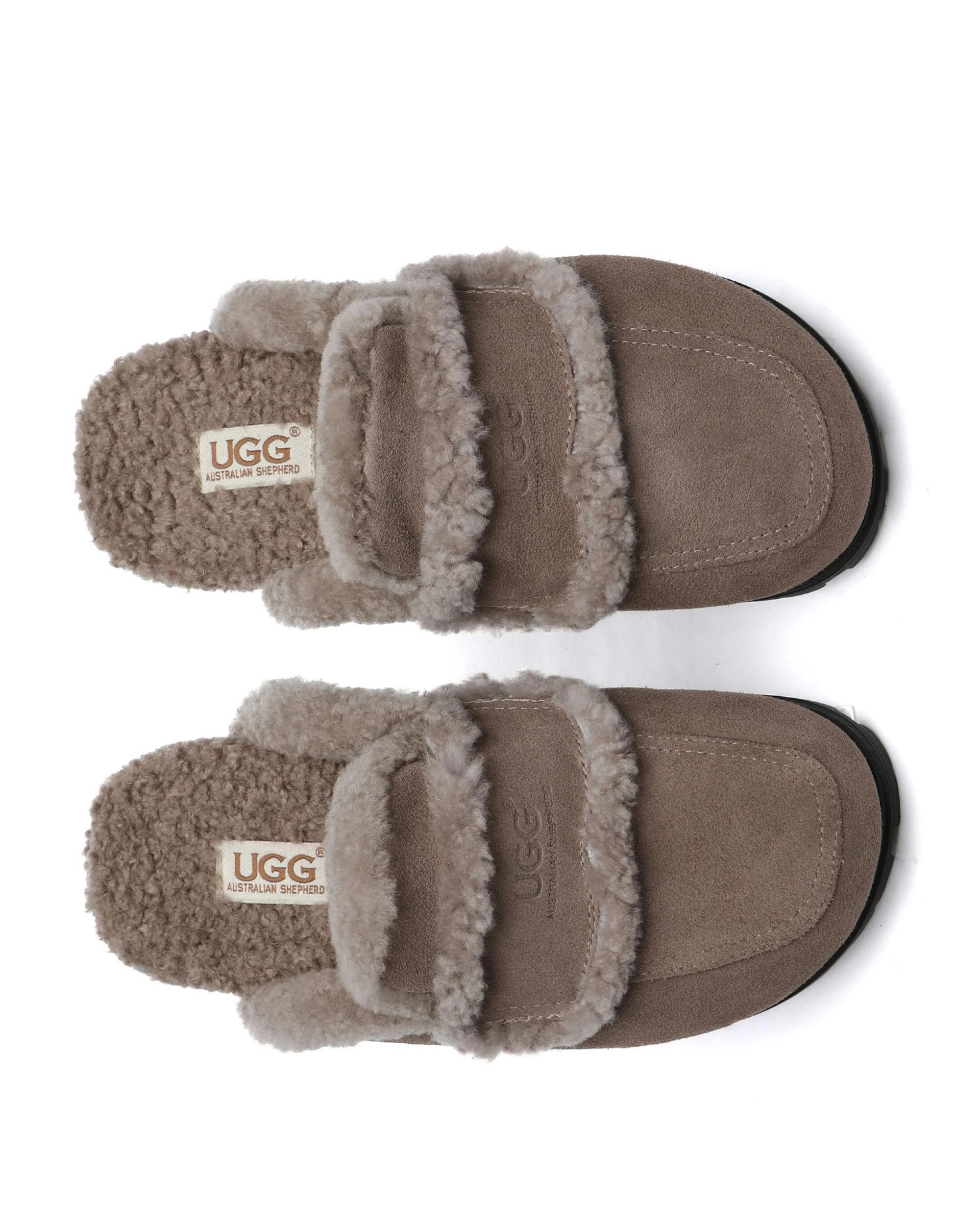 5 Australian Shepherd UGG Womens Remi Slippers BROWN, 5 of 5