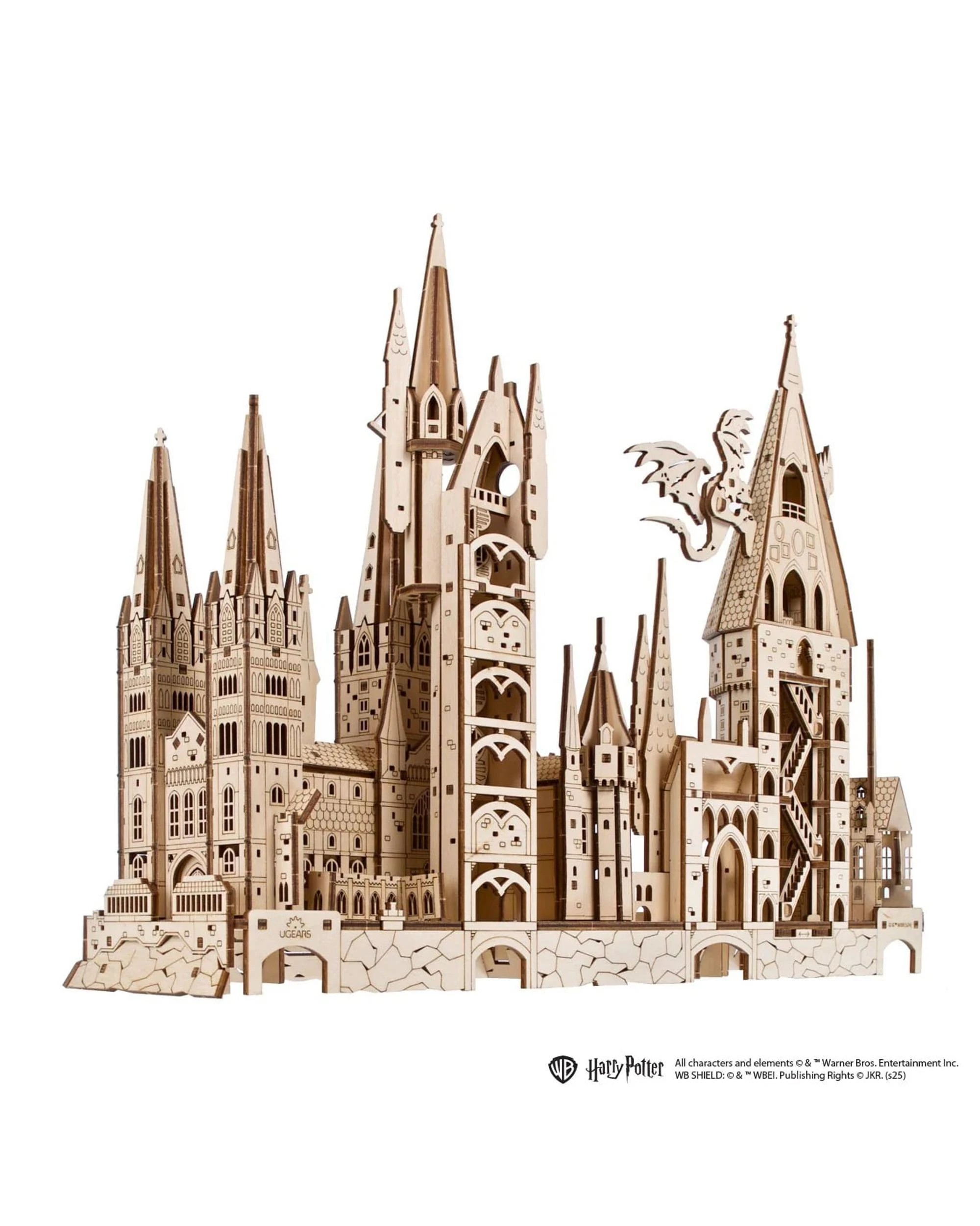 3 UGears Harry Potter Hogwarts Castle Model Kit, 3 of 10