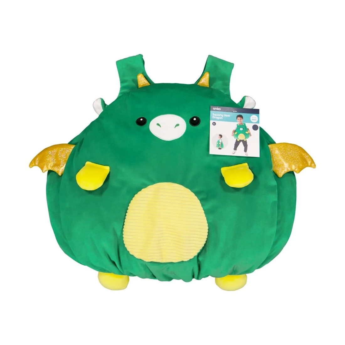 8 Squishy Vest - Dragon, Ages 4+, 8 of 8