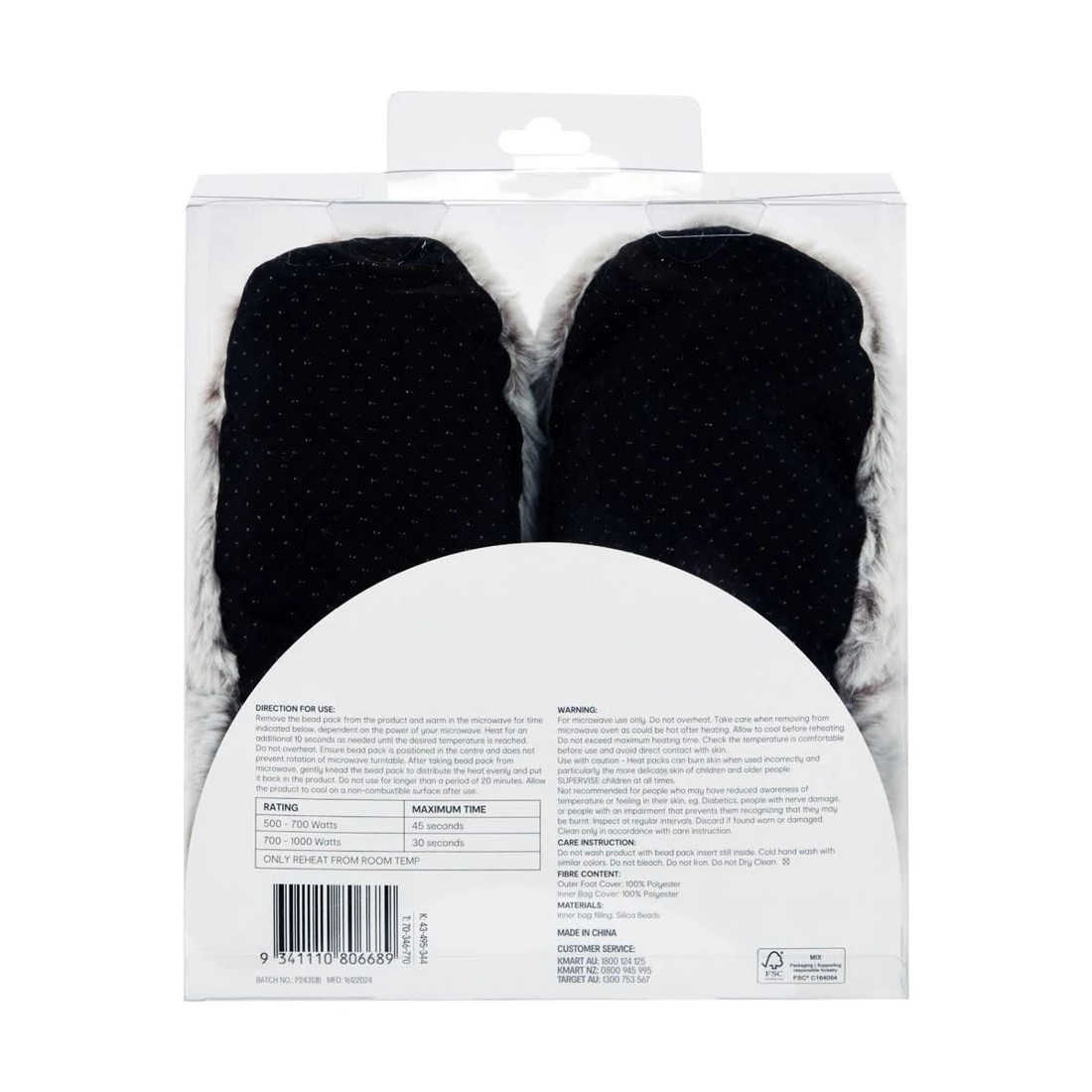 5 OXX Essentials Heat Up Feet Warmers - Grey, 5 of 6