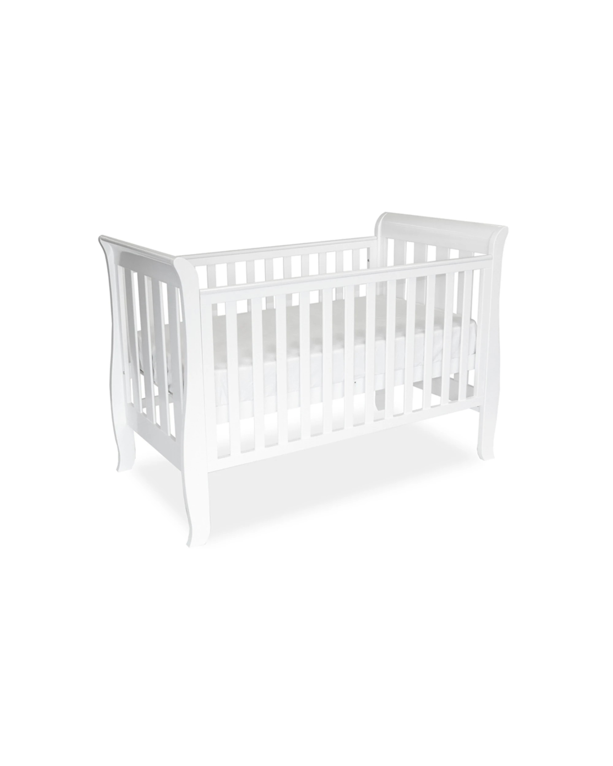 5 Babyhood Classic Sleigh Cot - Natural, 5 of 5