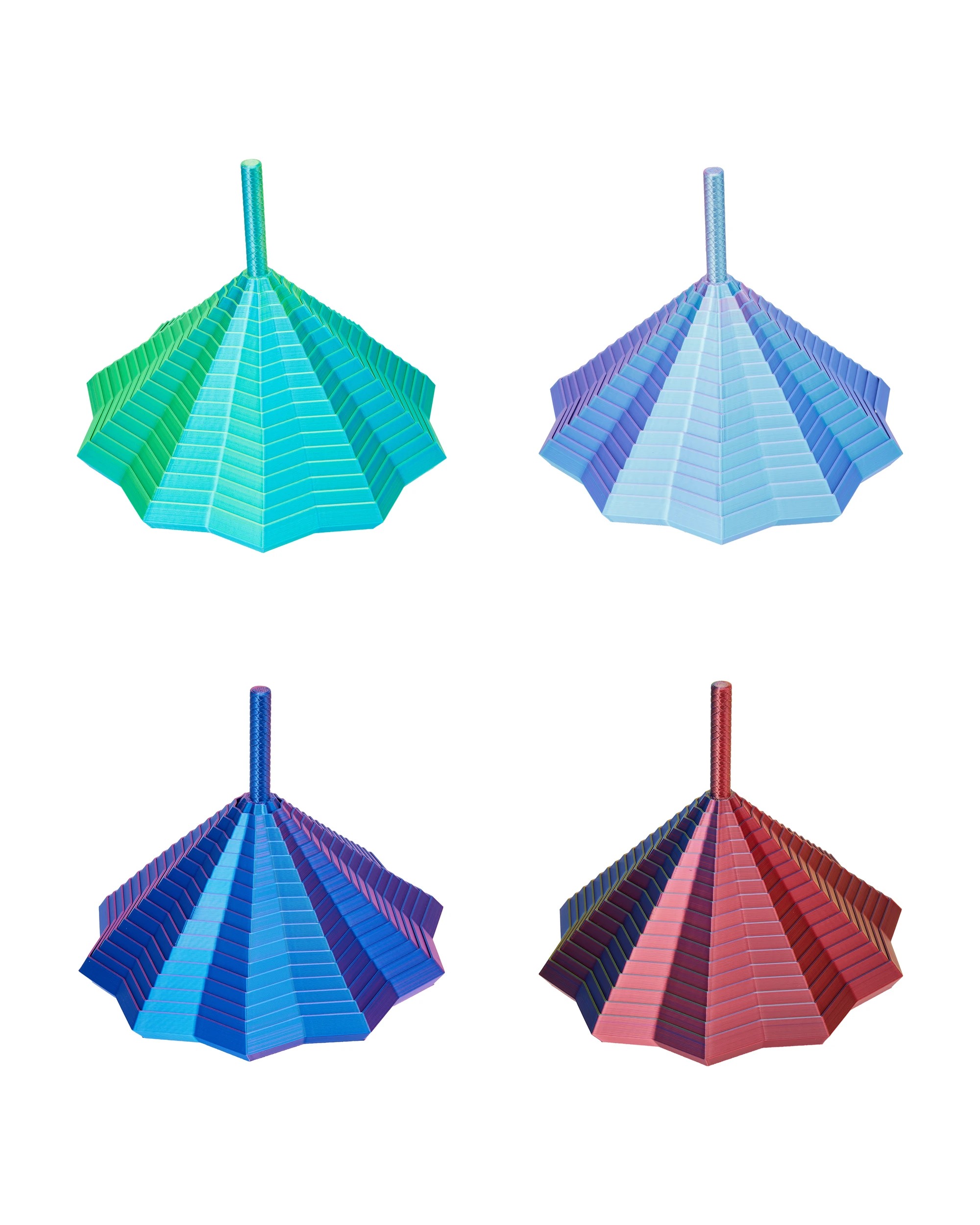 2 3D Fidget Star - Assorted, Large, 2 of 5