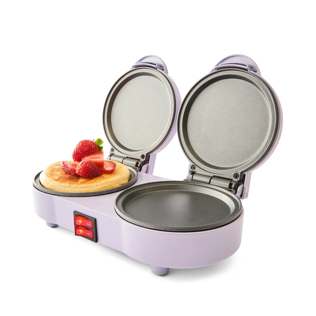 1 Double Pancake Maker - Lilac, 1 of 10