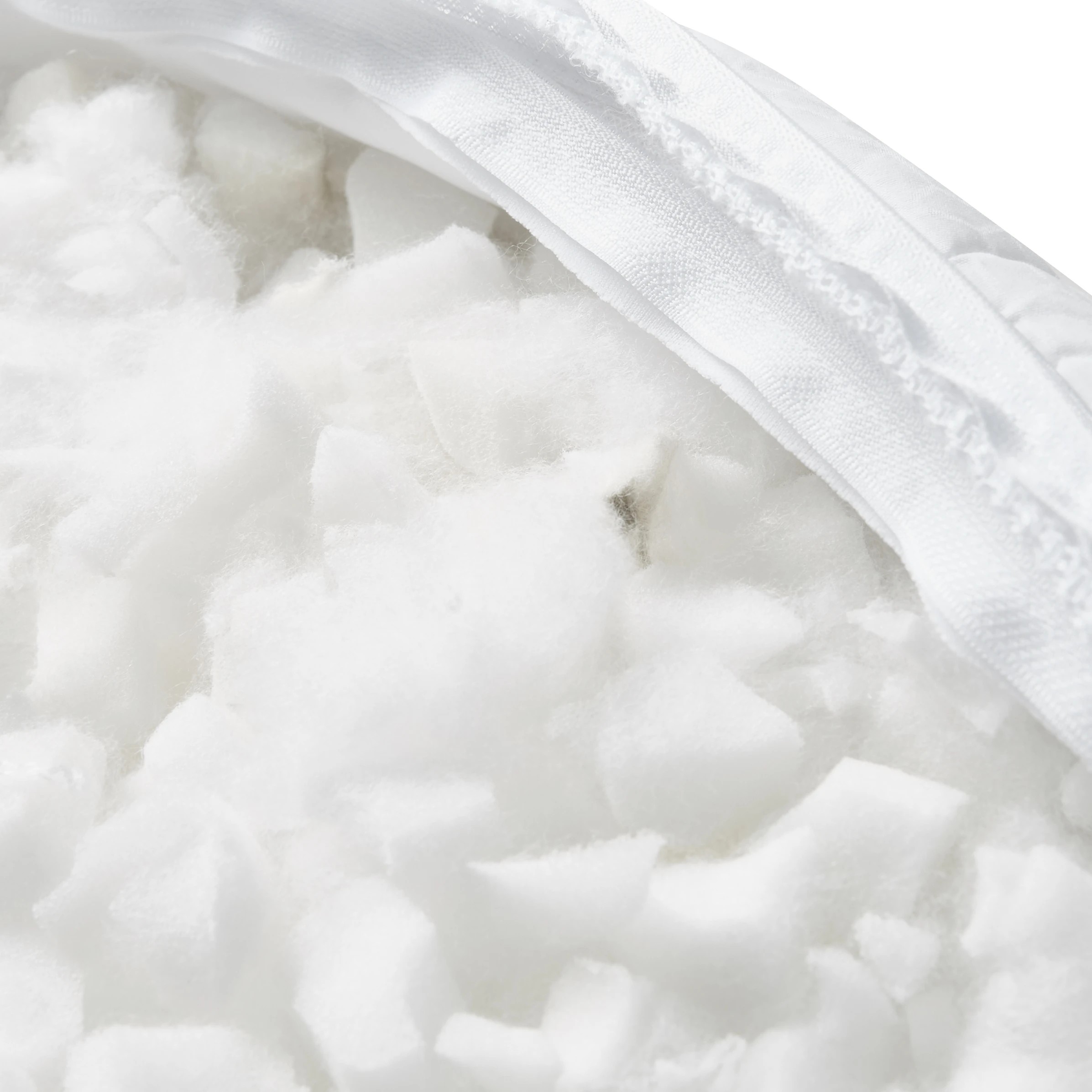 7 Adjustable Memory Foam Cooling Pillow - High Profile, White, 7 of 8