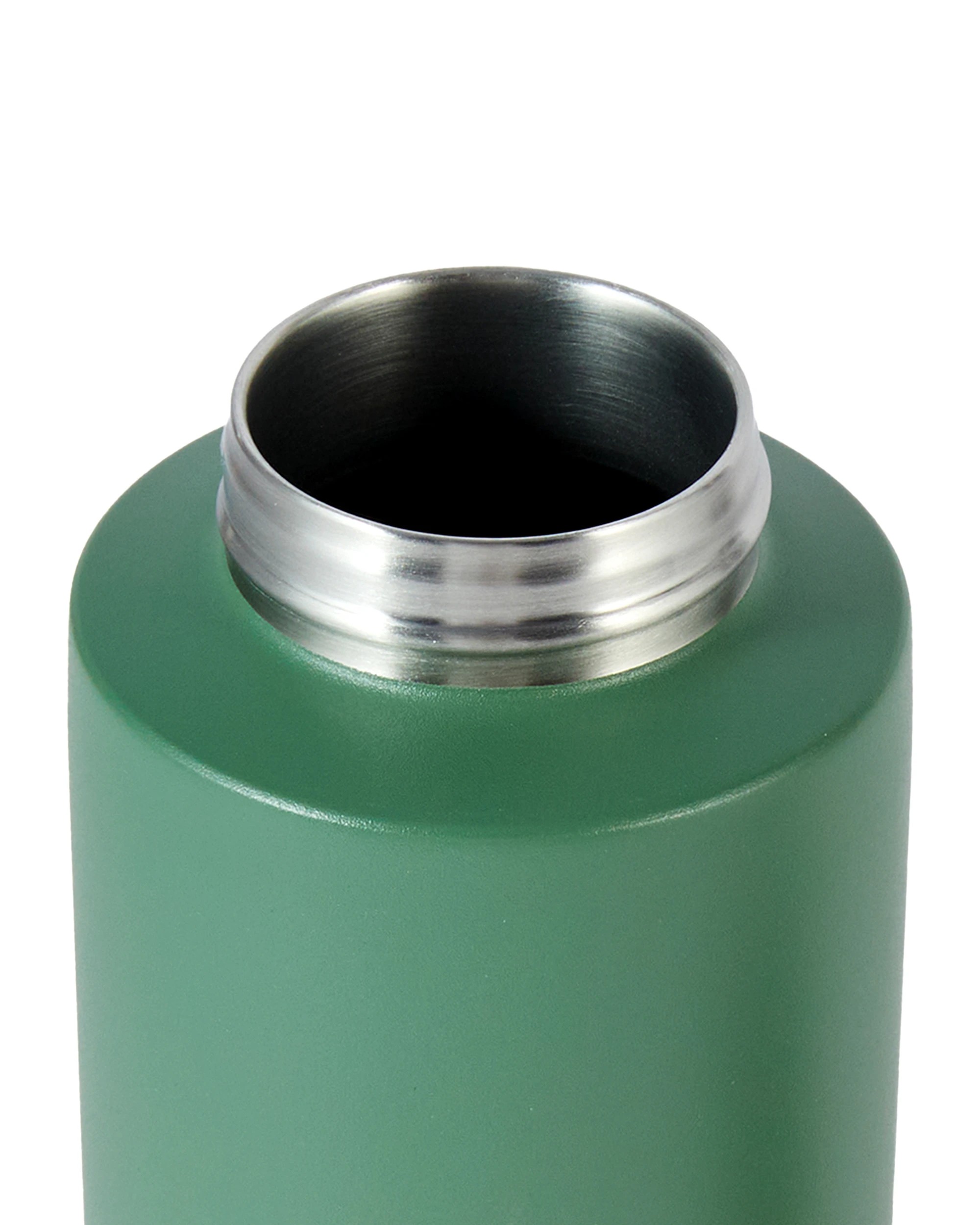 6 530ml Olive Stainless Steel Dual Lid Drink Bottle, 6 of 7
