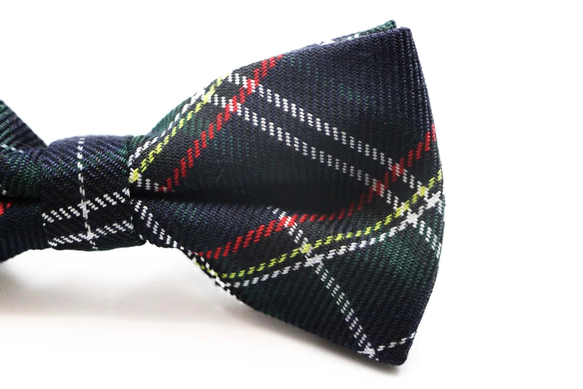 3 Zasel Mens Navy Tarten Plaid Patterned Bow Tie - Multi, 3 of 5