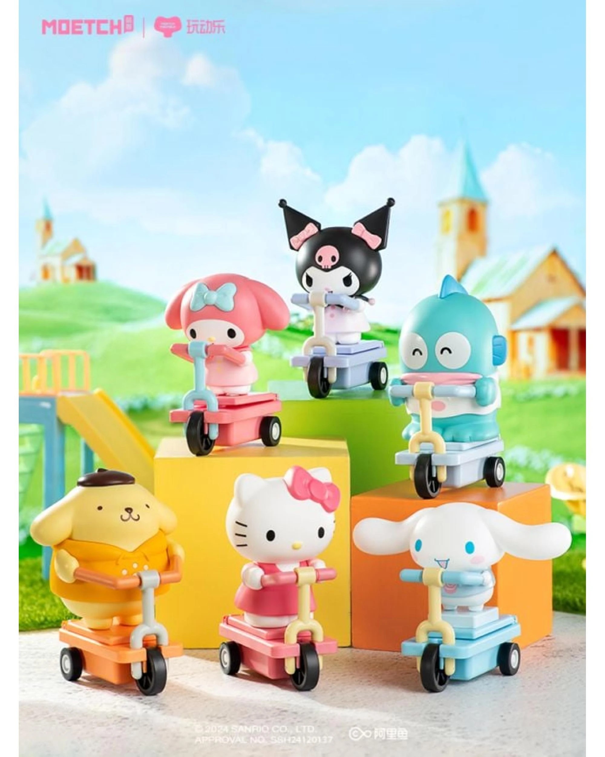 3 Moetch Sanrio Scooter Funny Moveable Series Blind Box, 3 of 4