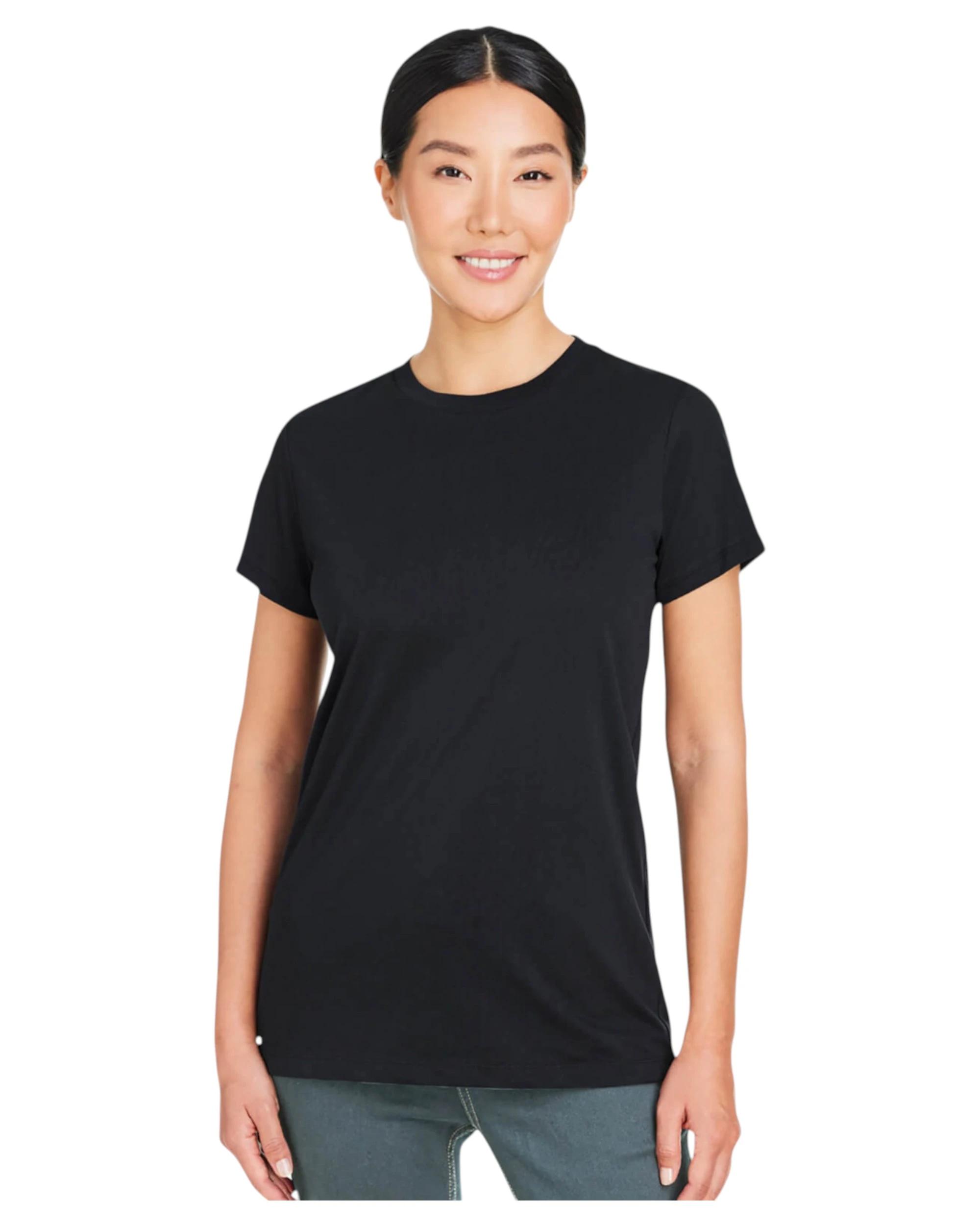 2 Under Armour Womens Athletic Short Sleeve Black/ White Shirt BLACK, 2 of 5