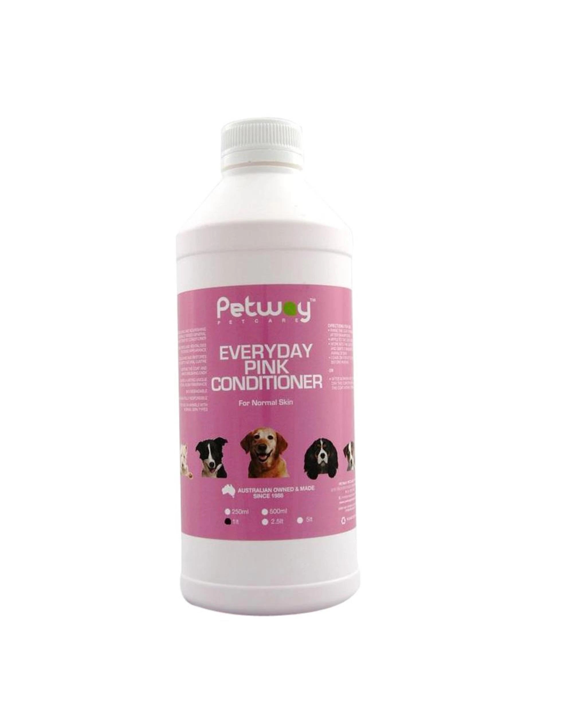 1 Petway Petcare Everyday Pink Dog Grooming Conditioner 1L, 1 of 1
