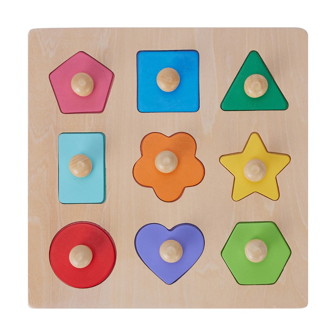 1 Wooden Shape Puzzle, 1 of 7