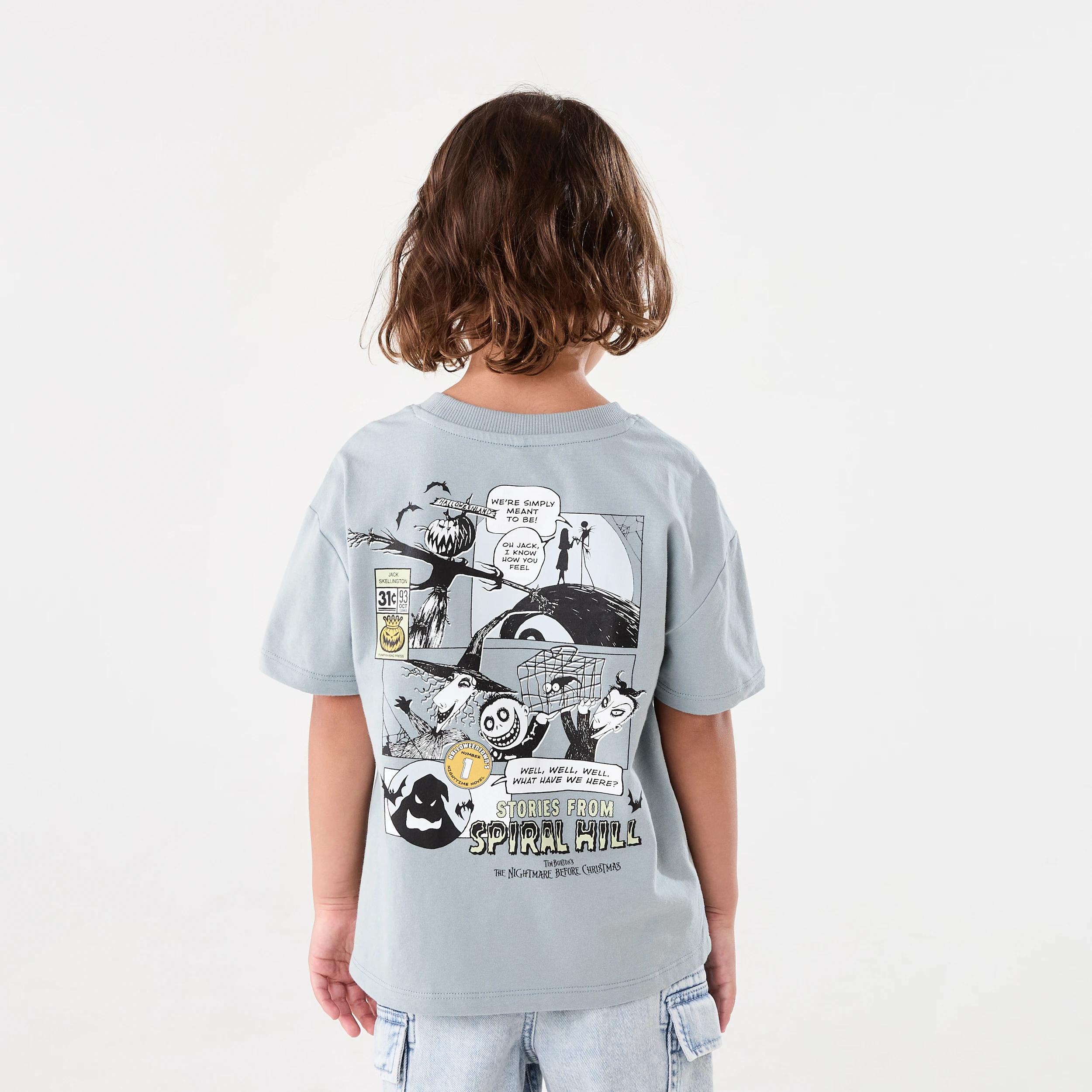 2 The Nightmare Before Christmas License Oversize T-shirt NIGHTMARE, 2 of 8