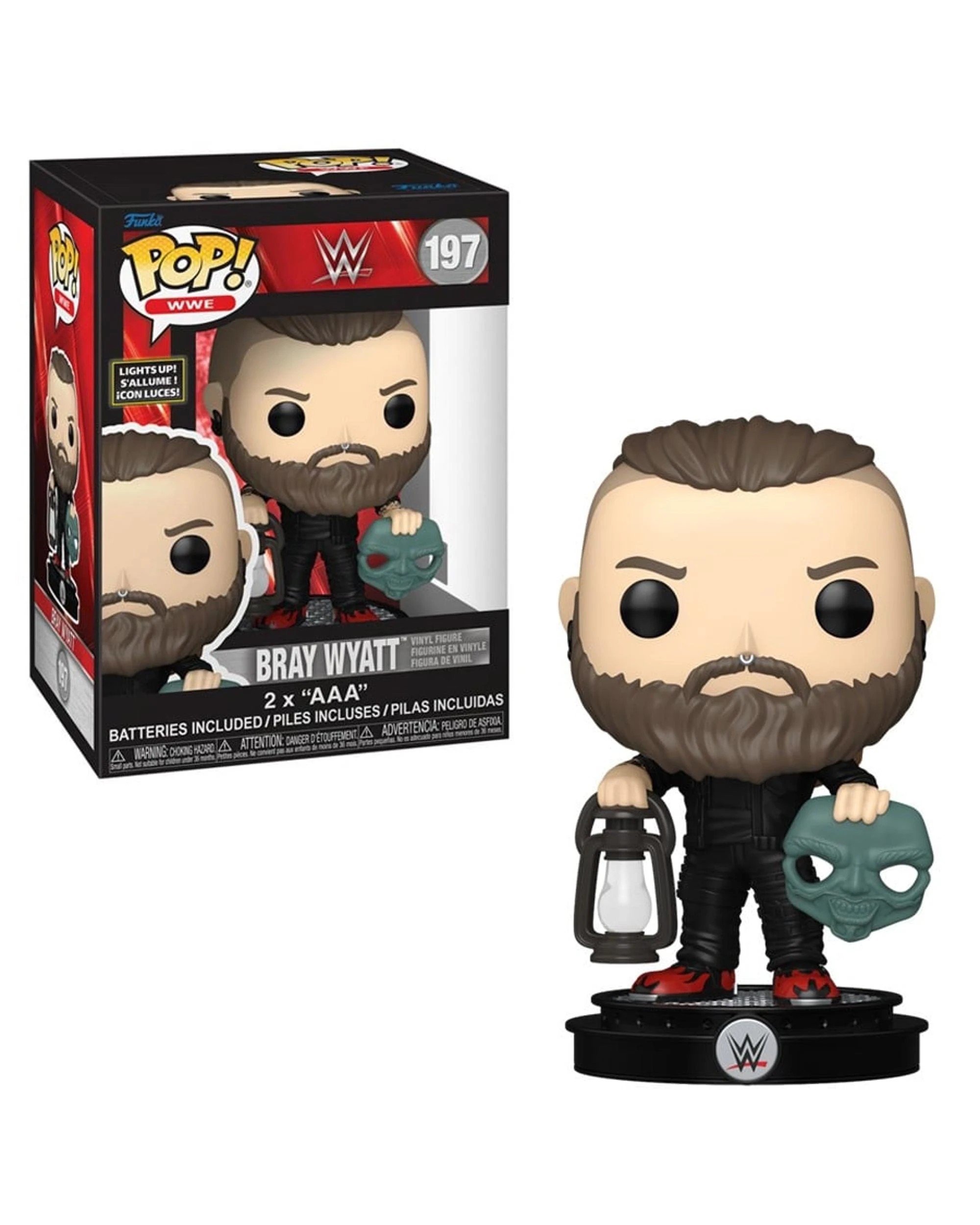 1 WWE Bray Wyatt Light-Up Funko POP! Vinyl, 1 of 4