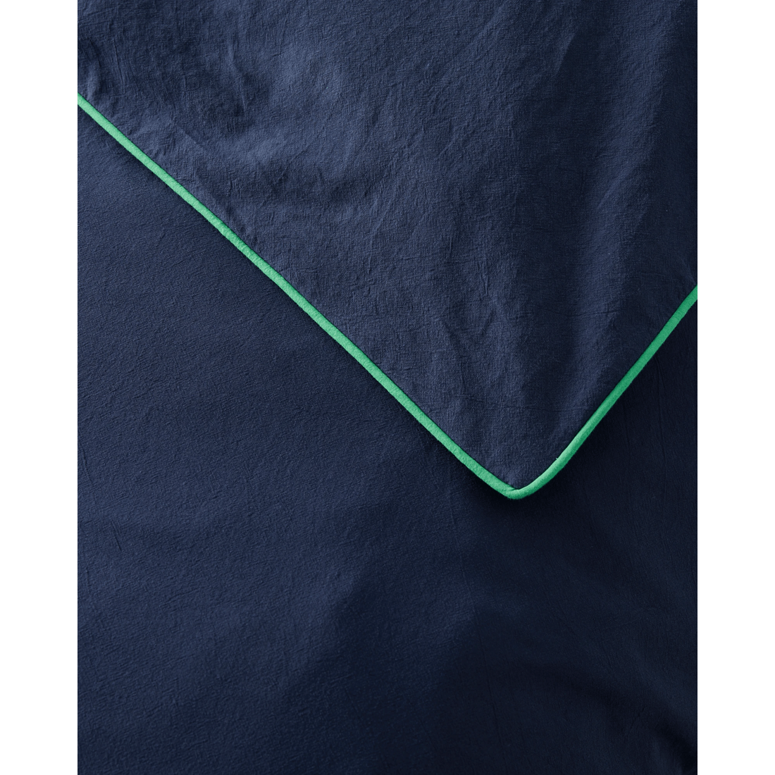 3 Arlo Kids Stonewash With Edge Piping Cotton Quilt Cover Set
 - Queen Bed
 - Blue, 3 of 3