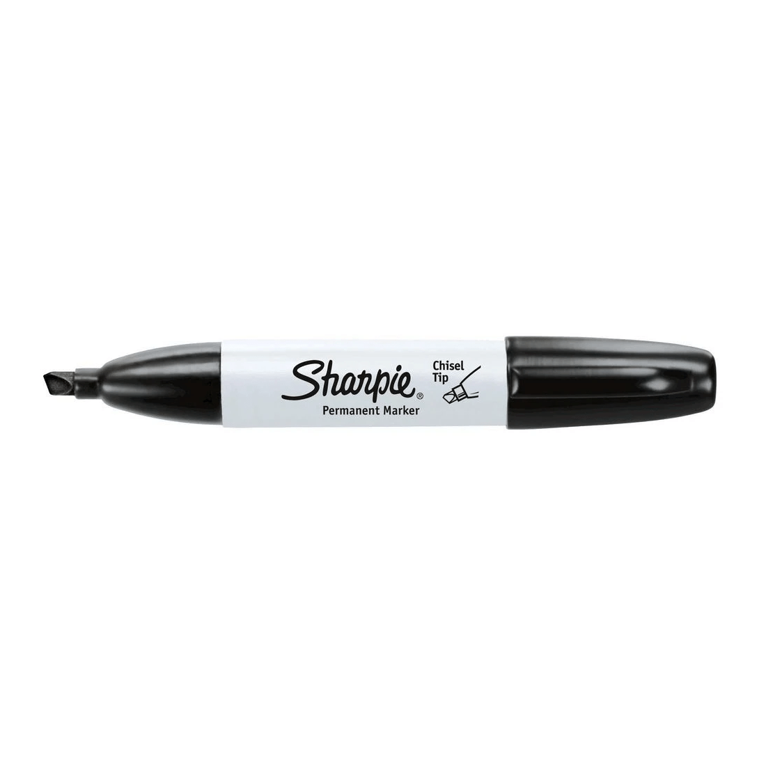 2 Sharpie Super Chisel Permanent Marker Black, 2 of 7