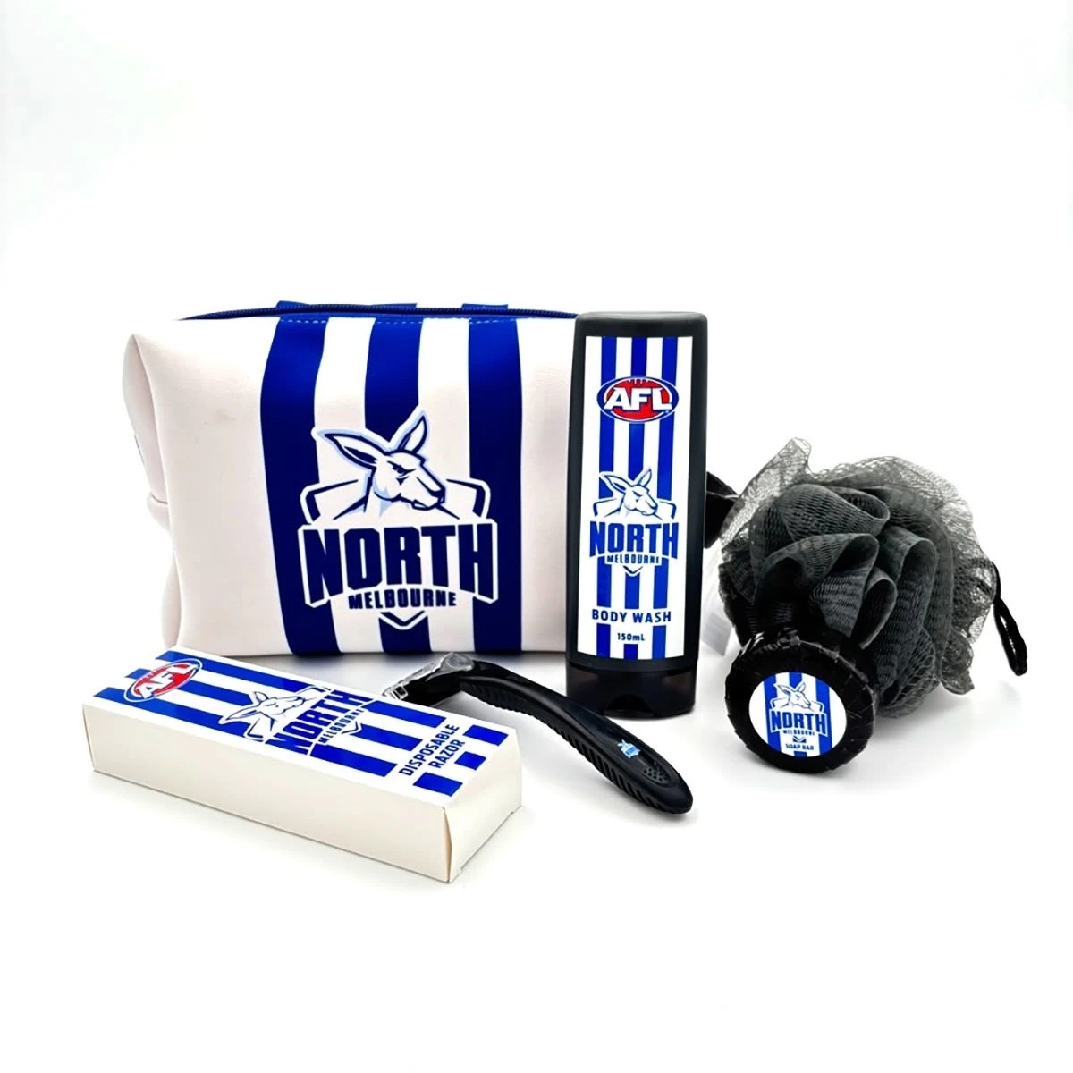 1 AFL North Melbourne Kangaroos Wet Pack with Accessories