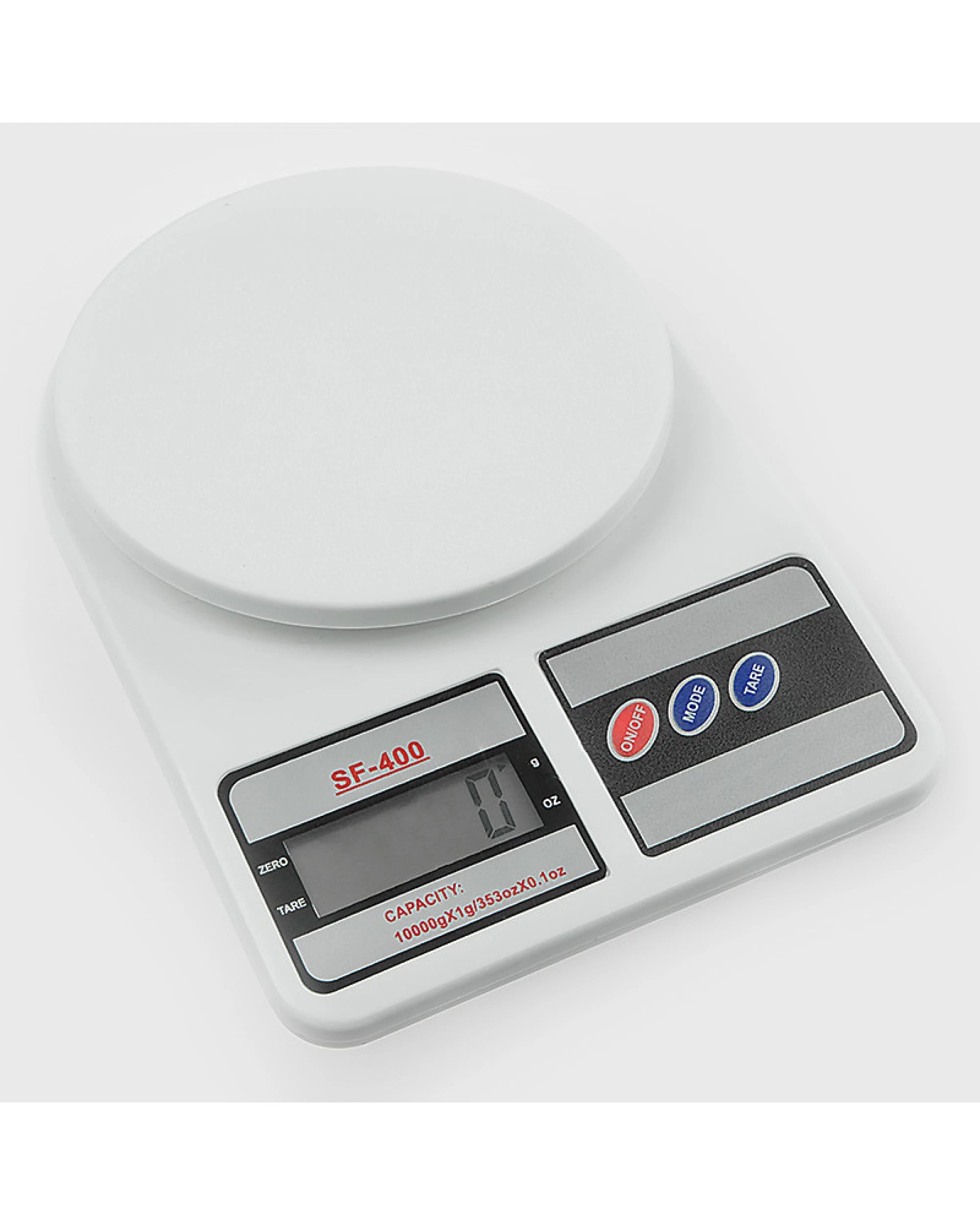 4 Klika 10kg Electronic LCD Kitchen Scale - White, 4 of 6