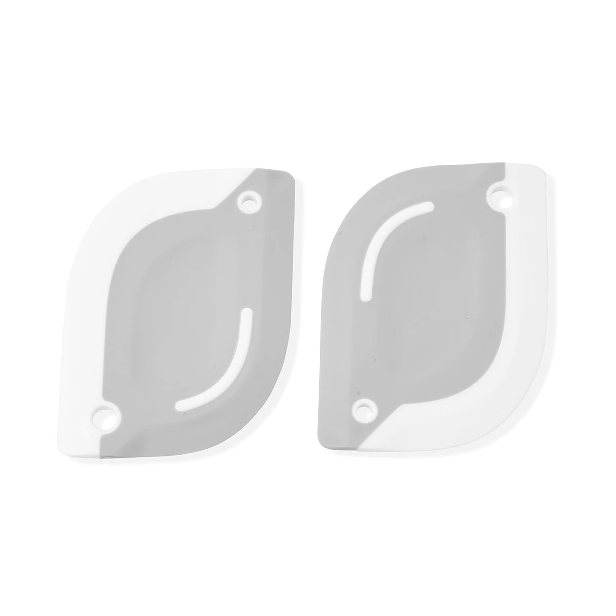 6 Set of 2 Cleaning Squeegees - White and Grey, 6 of 6