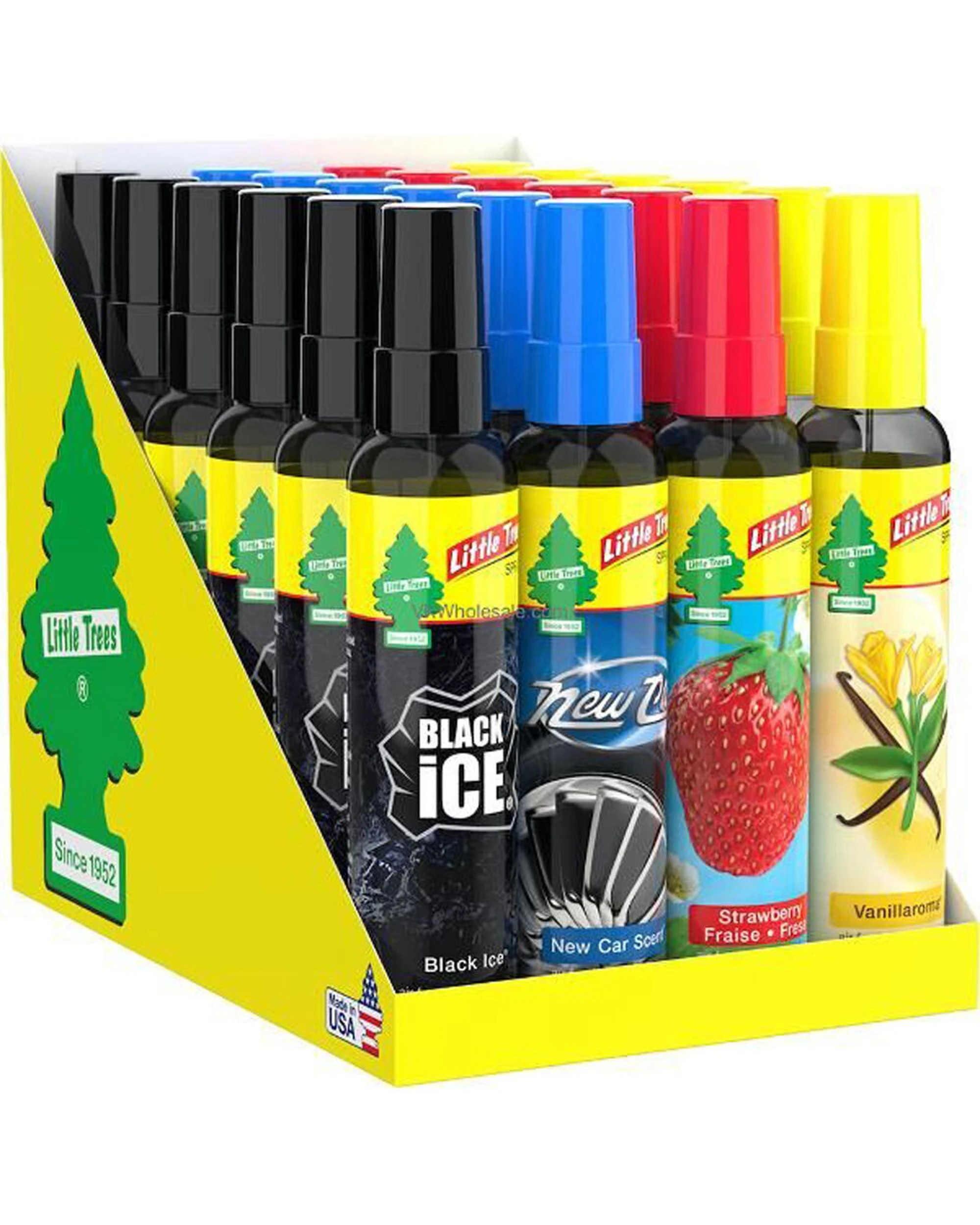 6 Little Trees 4PK Room Car Air Freshener Fragrance Pump Spray - Multi, 6 of 6