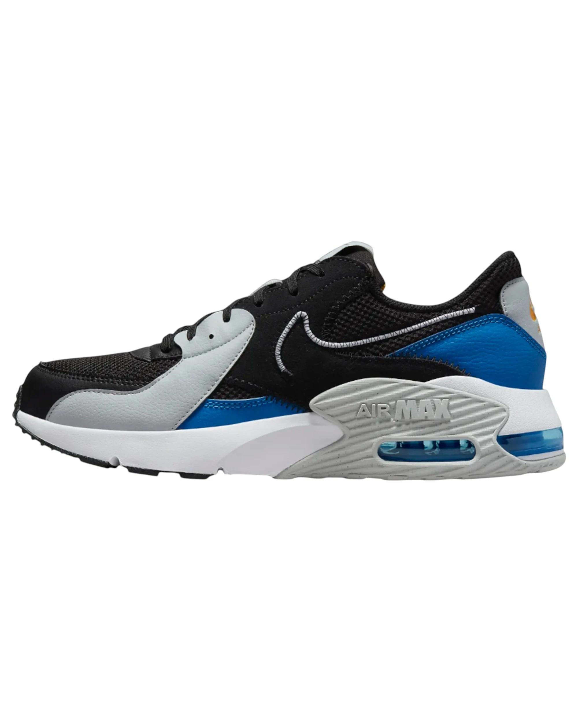 8 Nike Mens Air Max Excee Black/ Photo Blue/ White Shoes BLACK/ PHOTO BLUE/ WHITE, 8 of 8