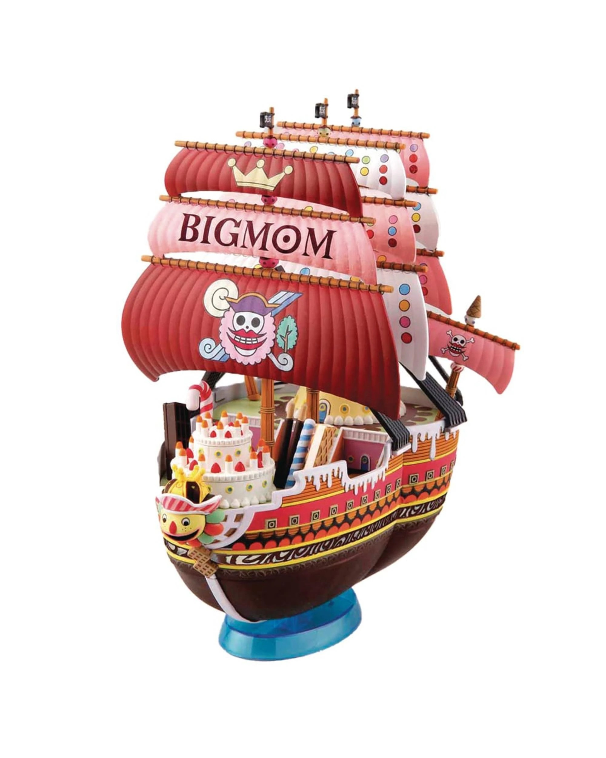 2 Bandai One Piece Grand Ship Collection Queen Mama Chanter Plastic Model Kit, 2 of 5