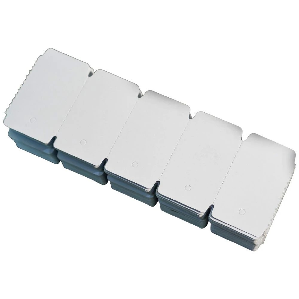 1 Checkpoint Meto Swing Tags 49 x 29mm White 500 Pack, 1 of 2