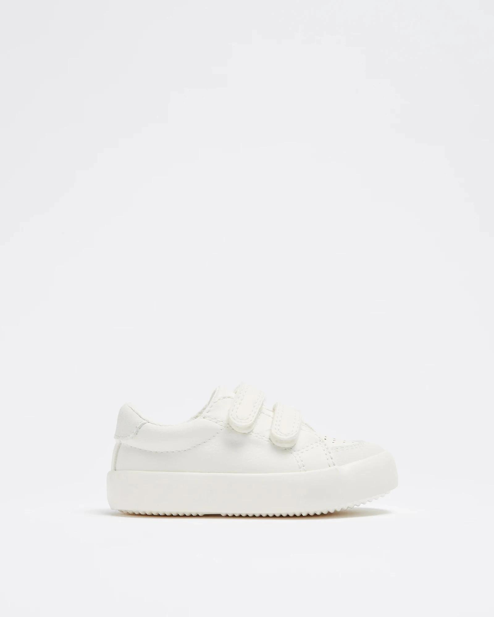 2 Target Baby Retro Sneakers WHITE, 2 of 2