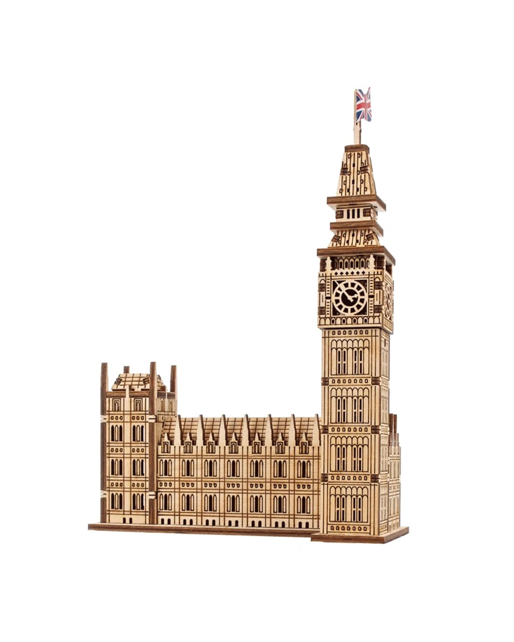 2 UGears Big Ben Model Kit, 2 of 7
