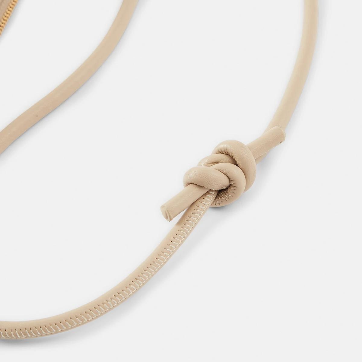3 Phone Wallet Crossbody Bag Bone Beige, 3 of 7