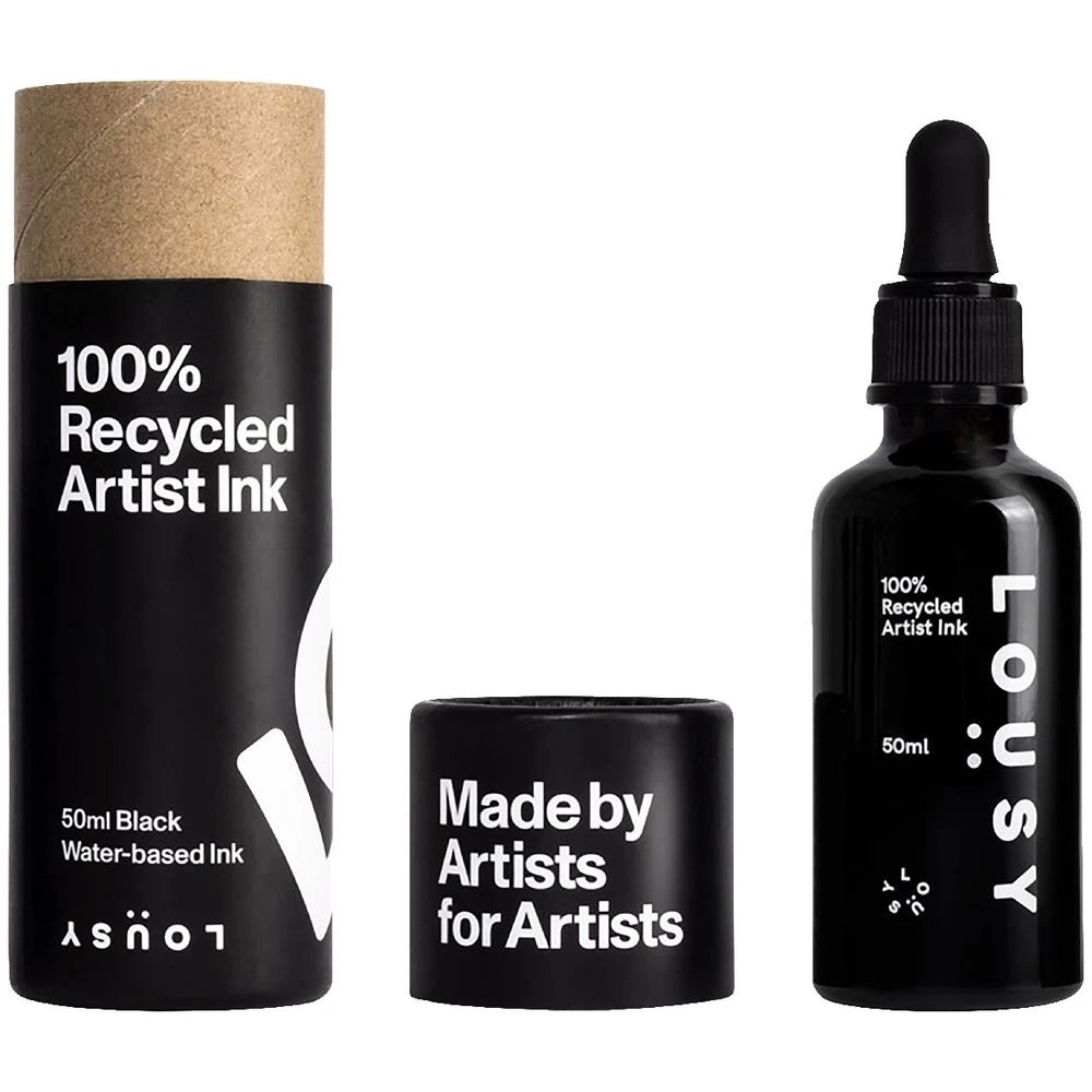 2 Lousy Artist Ink 50mL Black, 2 of 2