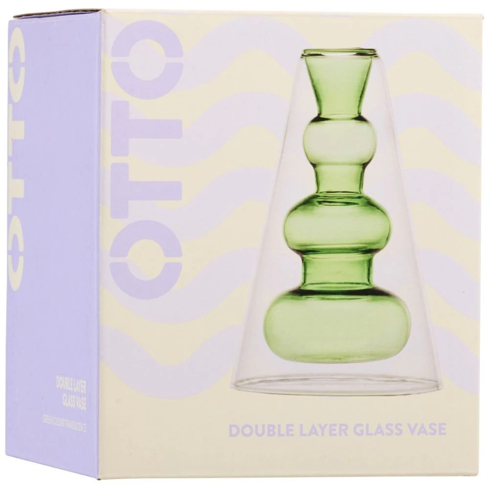 5 Otto Eclectic Pop Vase Green, 5 of 5