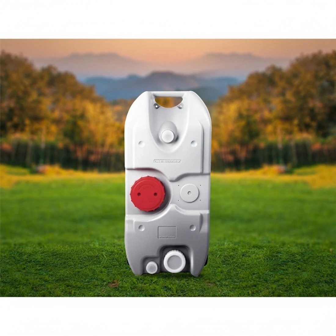 6 Weisshorn 40L Portable Wheel Water Tank Camping Caravan Storage - Grey, 6 of 8