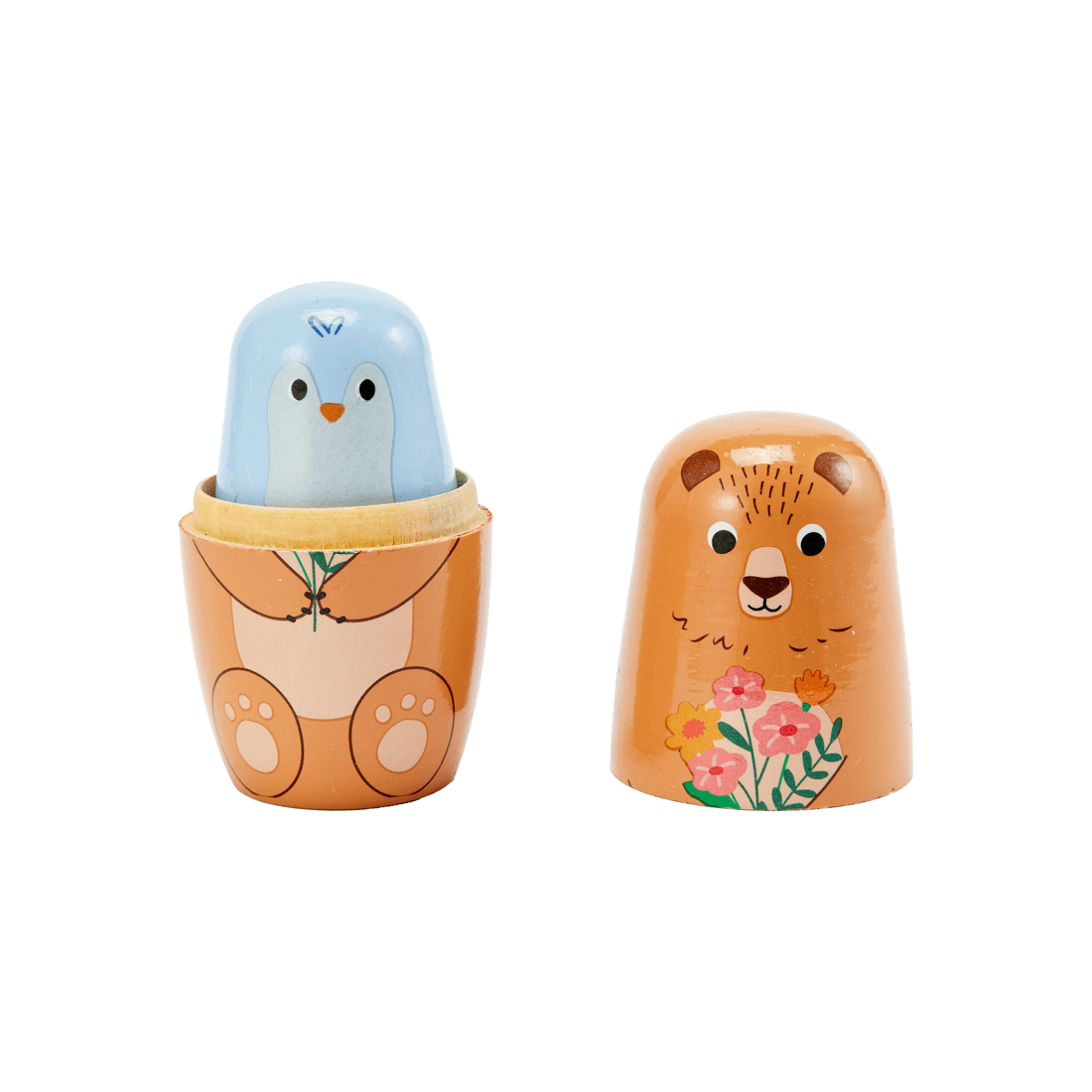 5 4 Piece Nesting Animals, 5 of 9