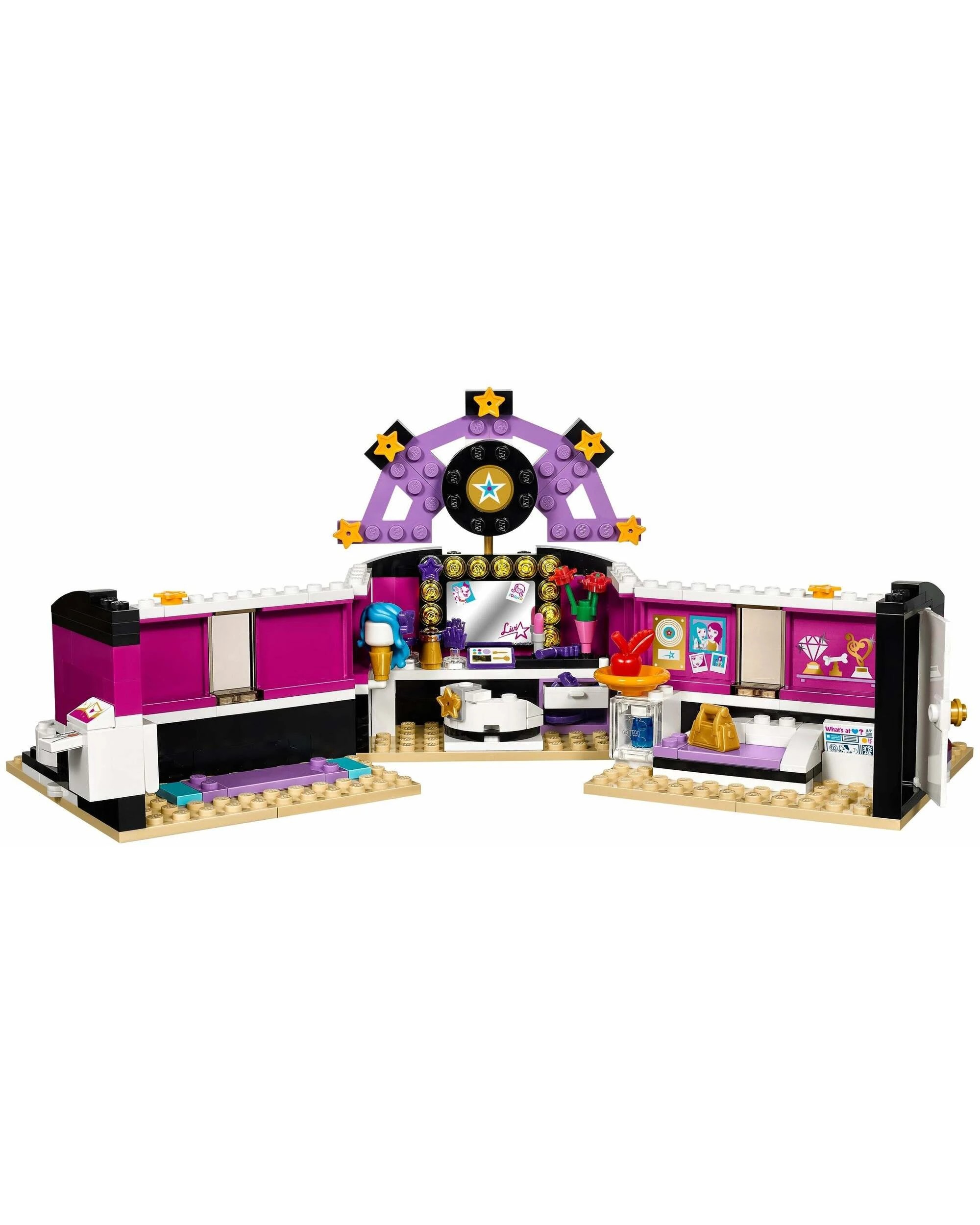 2 LEGO 41104 Pop Star Dressing Room with Livi & Emma Mini-Dolls, 2 of 5