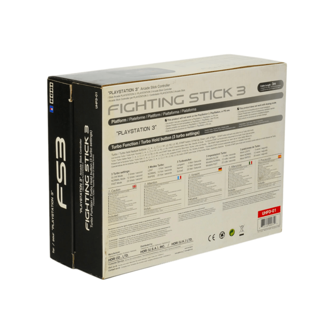 7 HORI FS3 Fighting Stick 3 Arcade Fighting Stick for PS3, 7 of 10