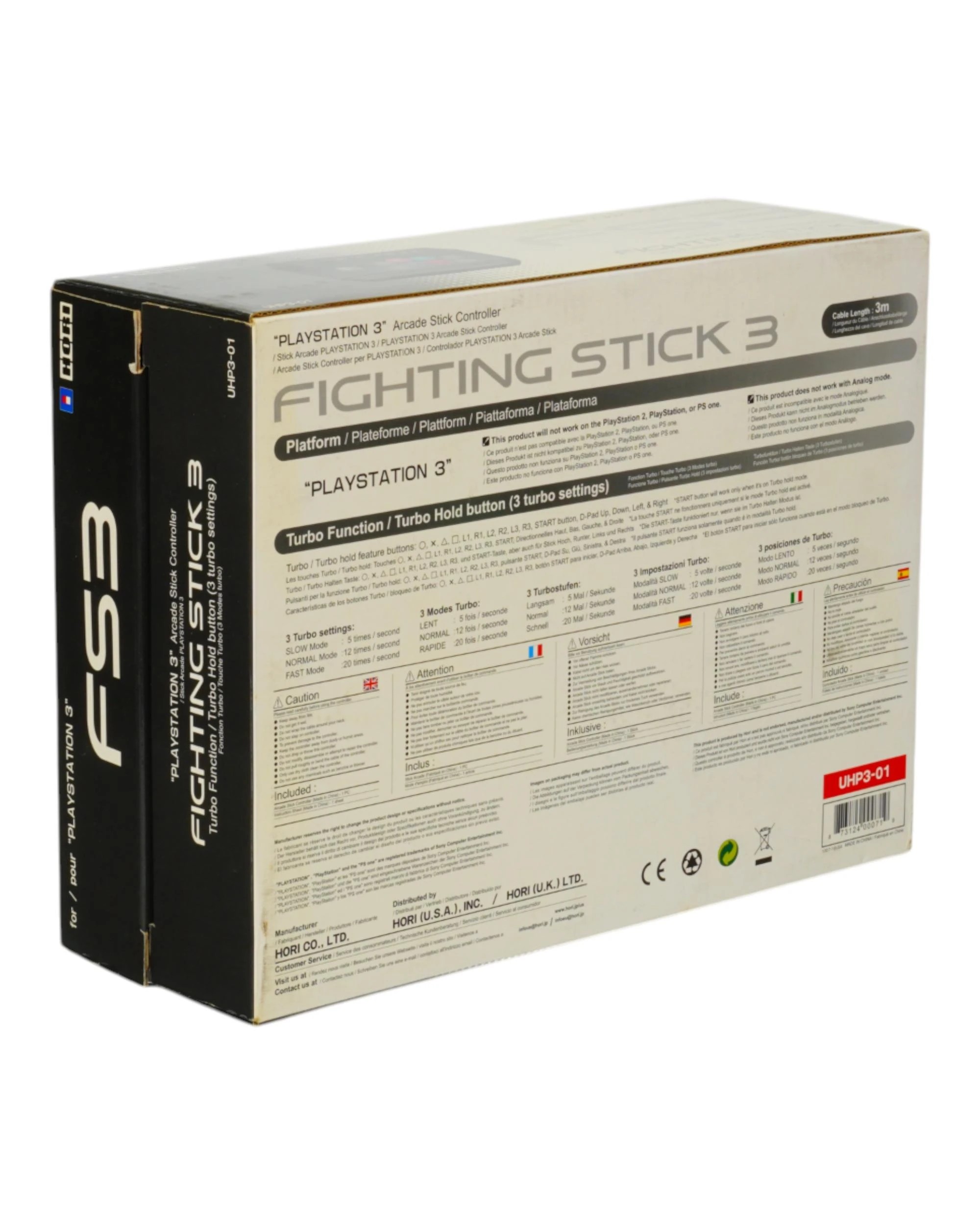 7 HORI FS3 Fighting Stick 3 Arcade Fighting Stick for PS3, 7 of 10