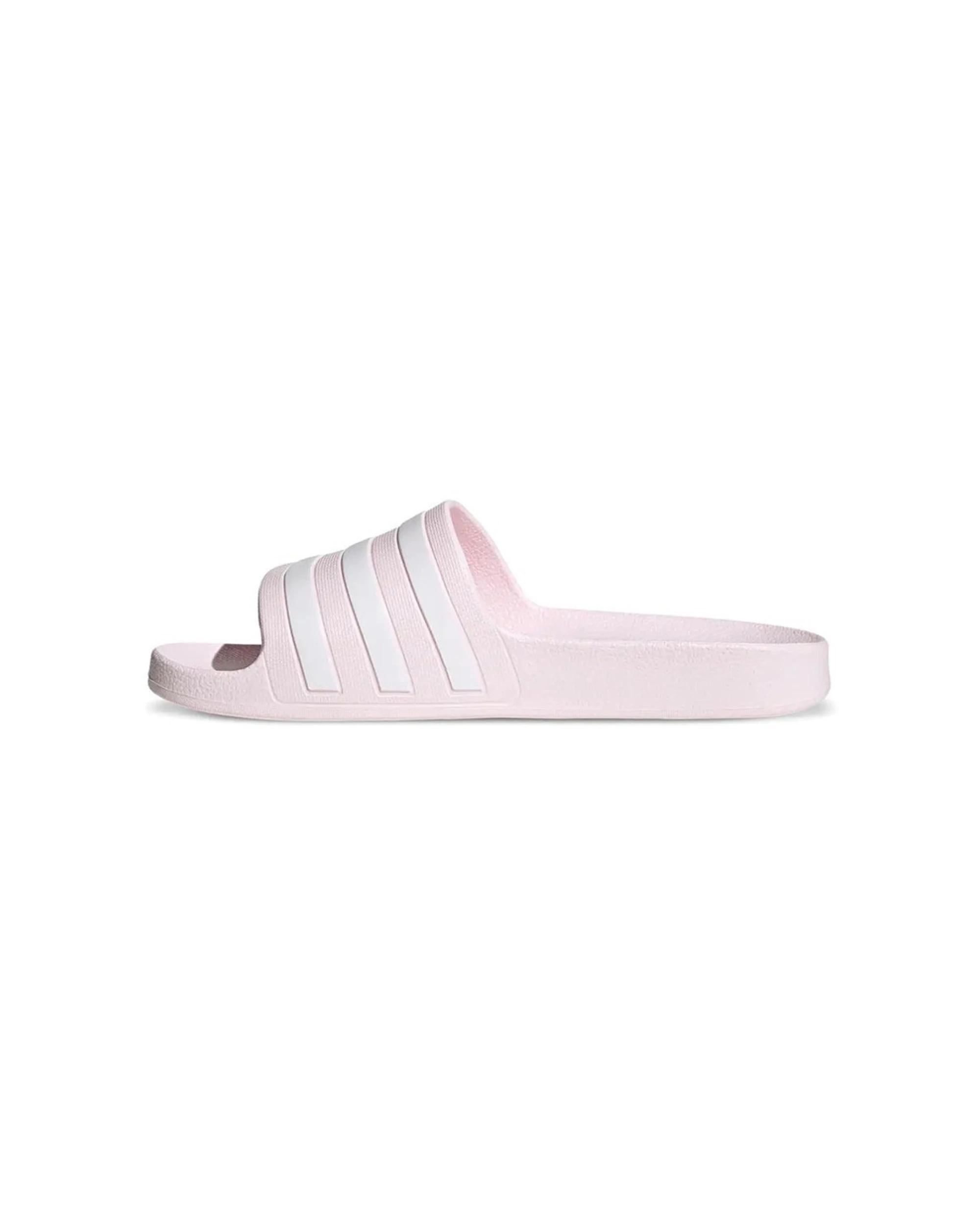 2 Adidas Adilette Aqua Slides Lightweight Quick Dry PINK/WHITE, 2 of 6
