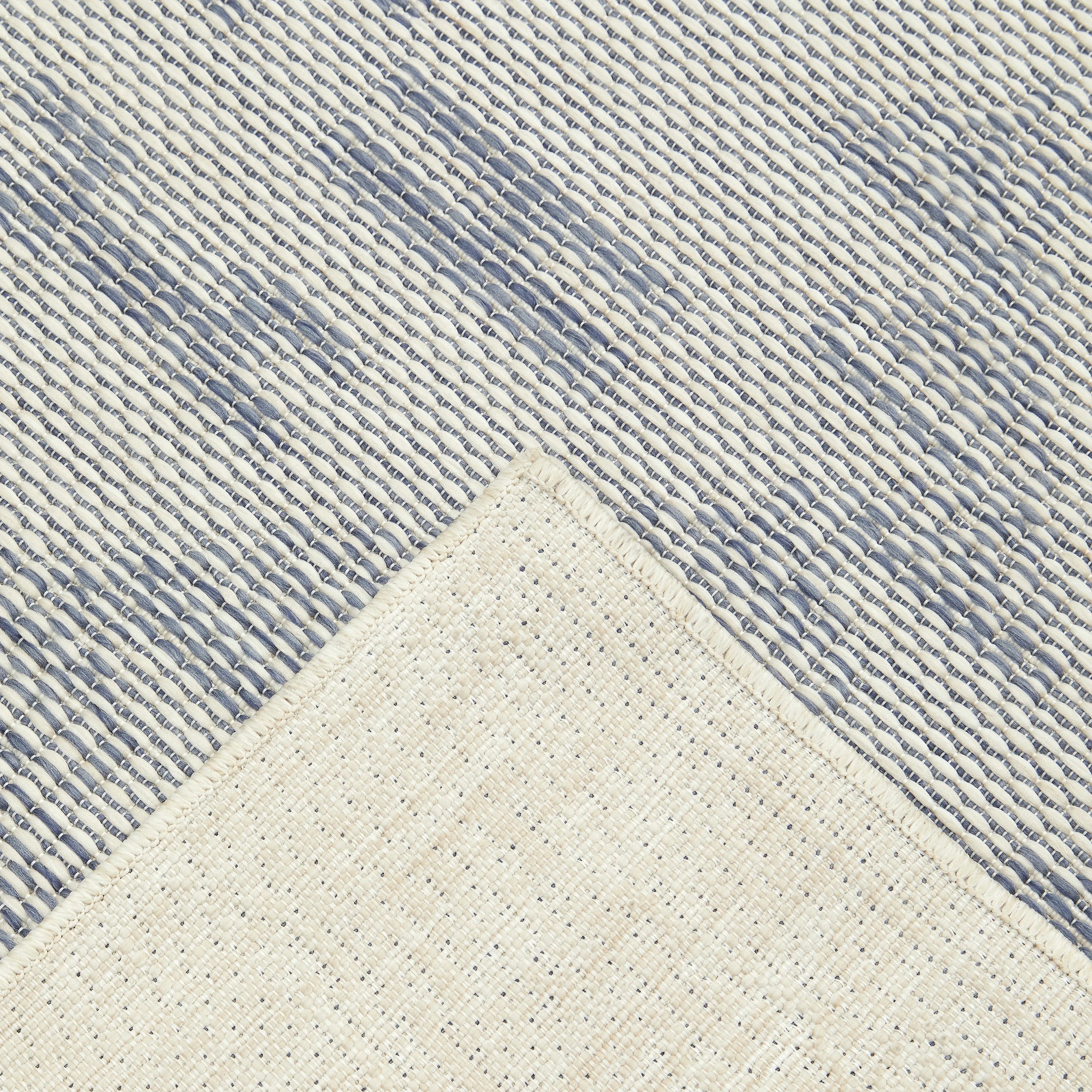 8 Common Ground Rugs Palmline Kuza 300x80cm - Medium Outdoor Rug - Blue, 8 of 8