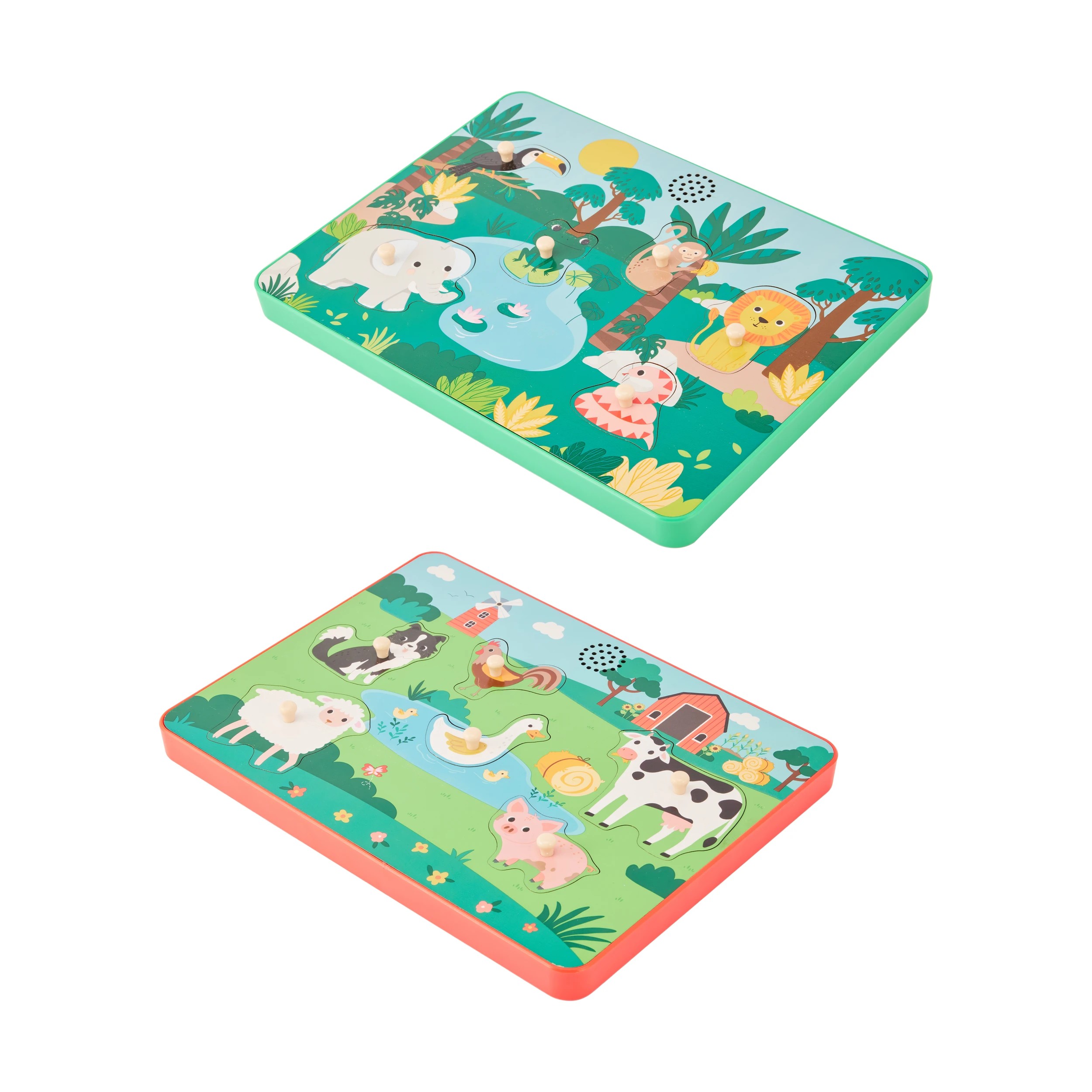 2 Wooden Sound Puzzle - Assorted, 2 of 3