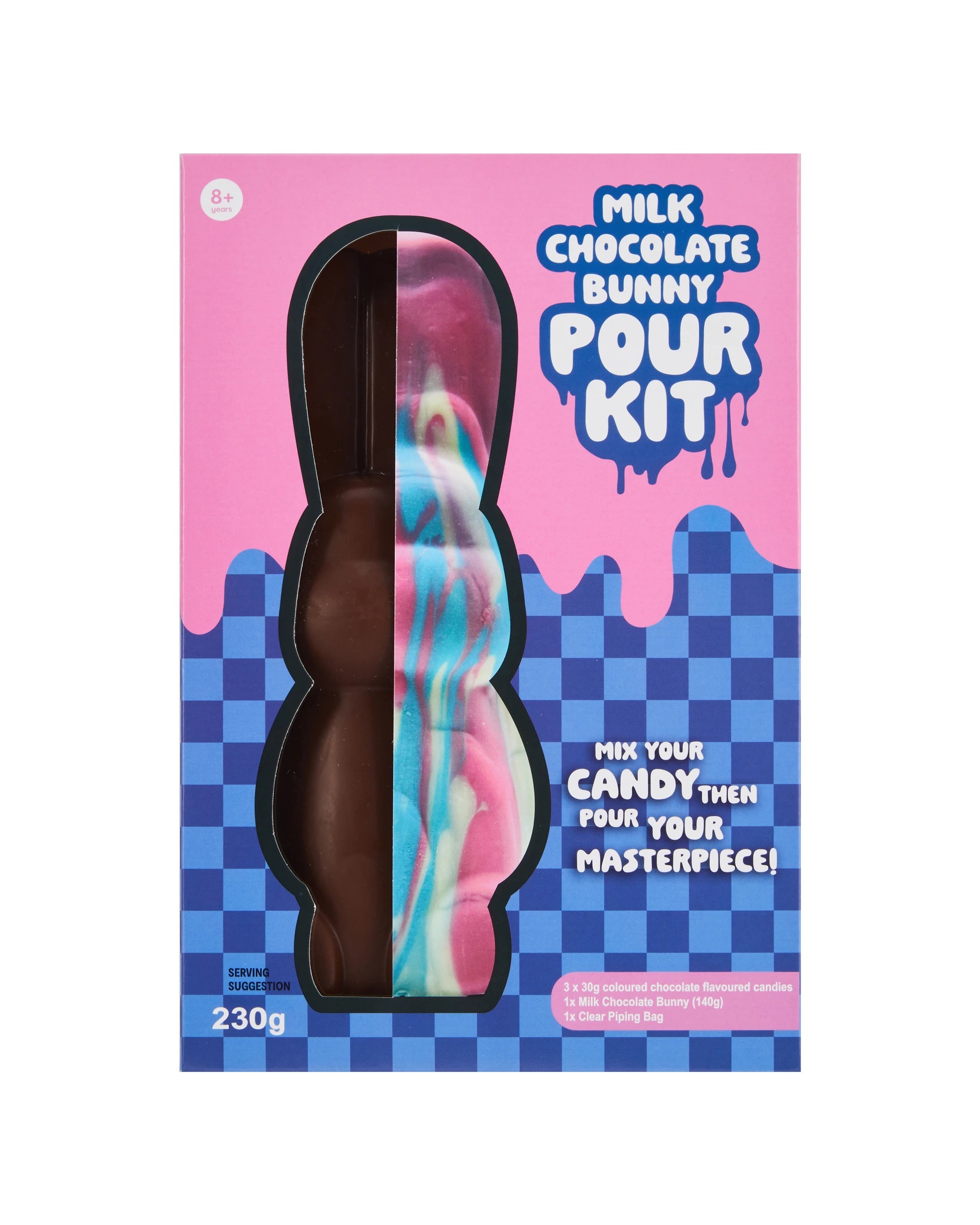 1 Milk Chocolate Bunny Pour Kit 230g, 1 of 4