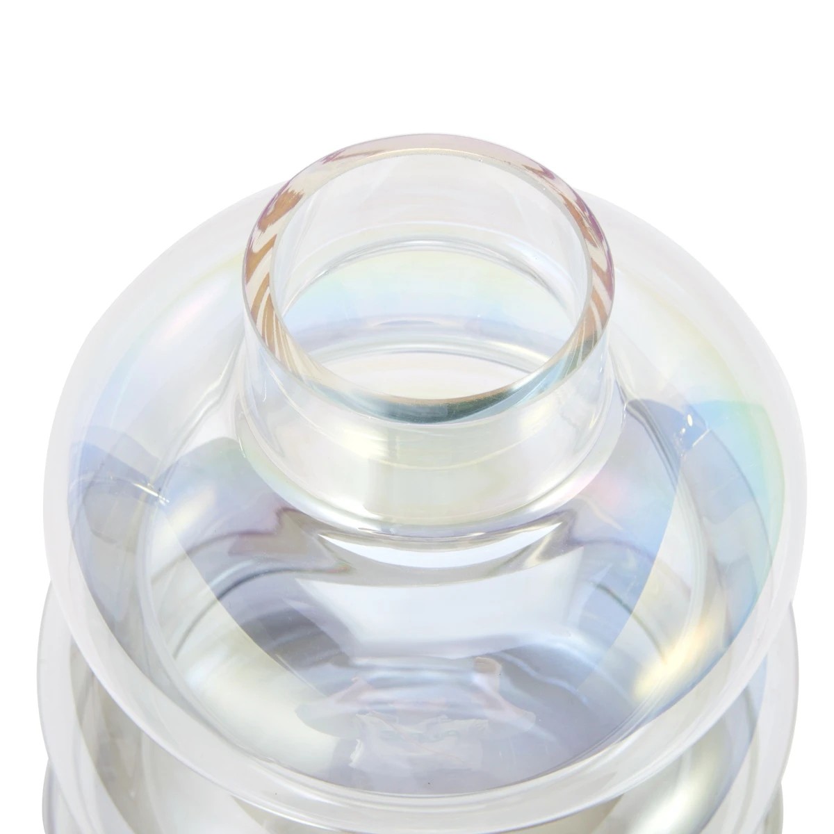 3 Iridescent Glass Bubble Vase, 3 of 5
