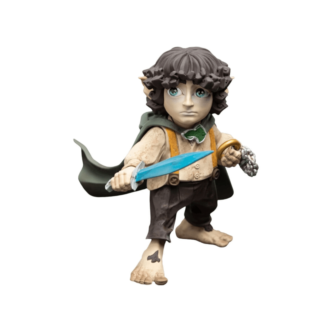 1 The Lord Of The Rings Frodo Baggins Mini Epics Vinyl Action Figure Toy 4In - Green, 1 of 3