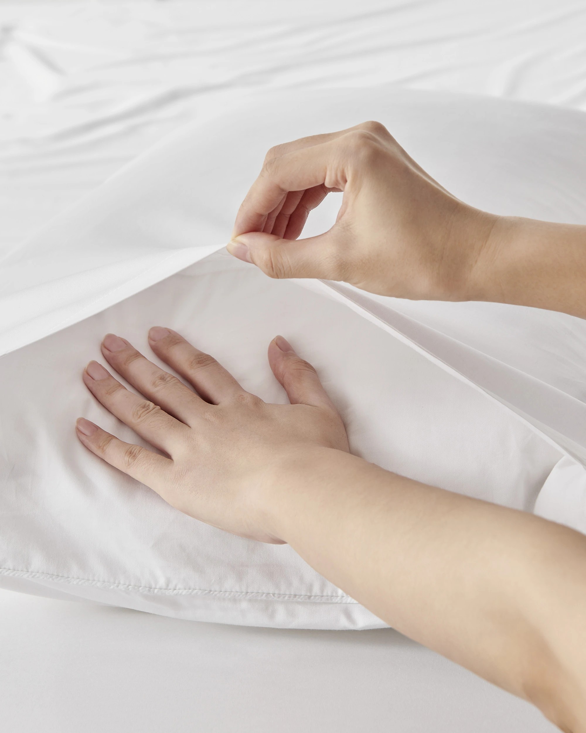 4 Dreamaker 400TC Premium Cotton Sateen Fitted Sheet Set - Super King Bed - White, 4 of 7
