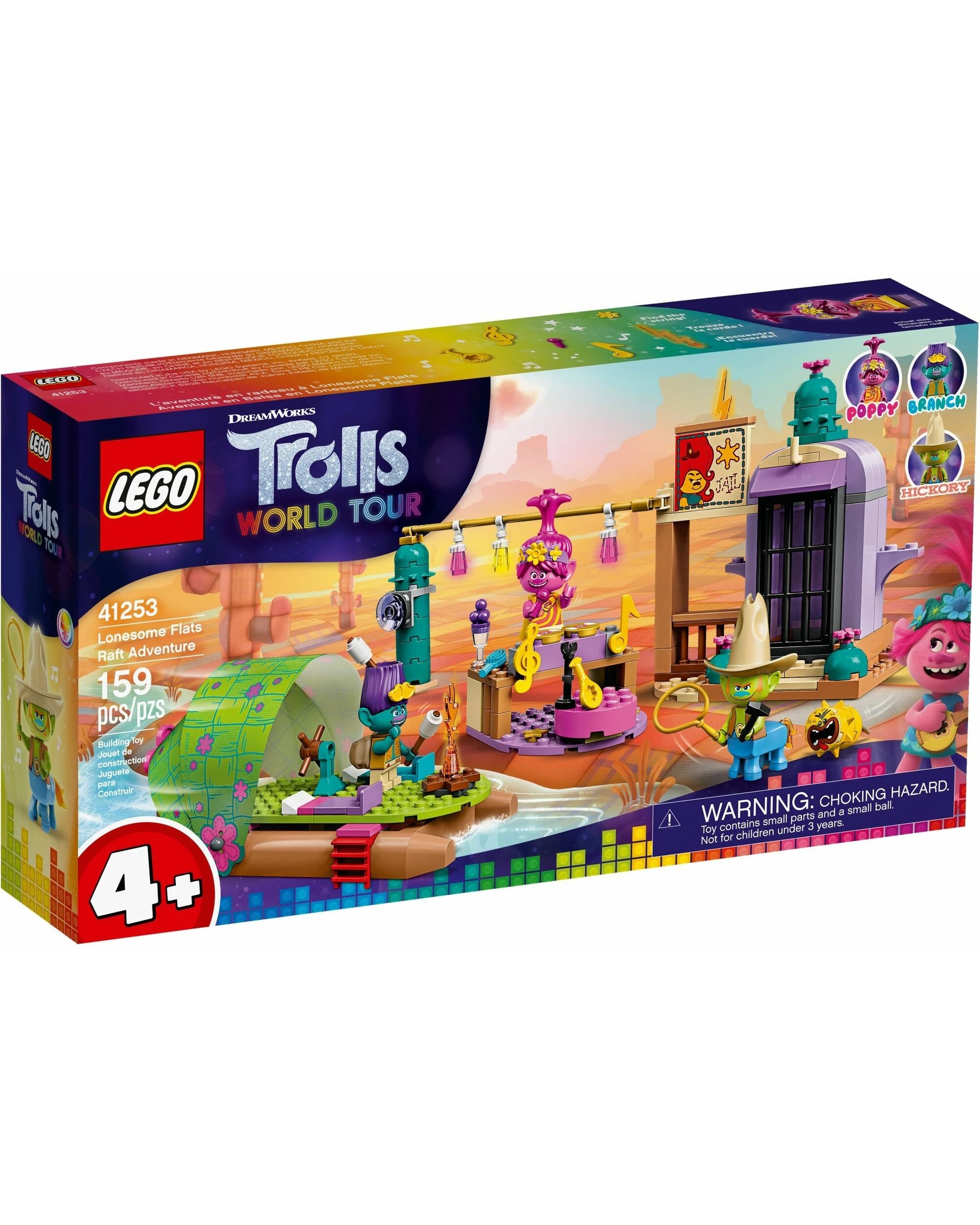 1 LEGO Trolls World Tour Lonesome Flats Raft Adventure 41253 Kids Building Kit, 1 of 5