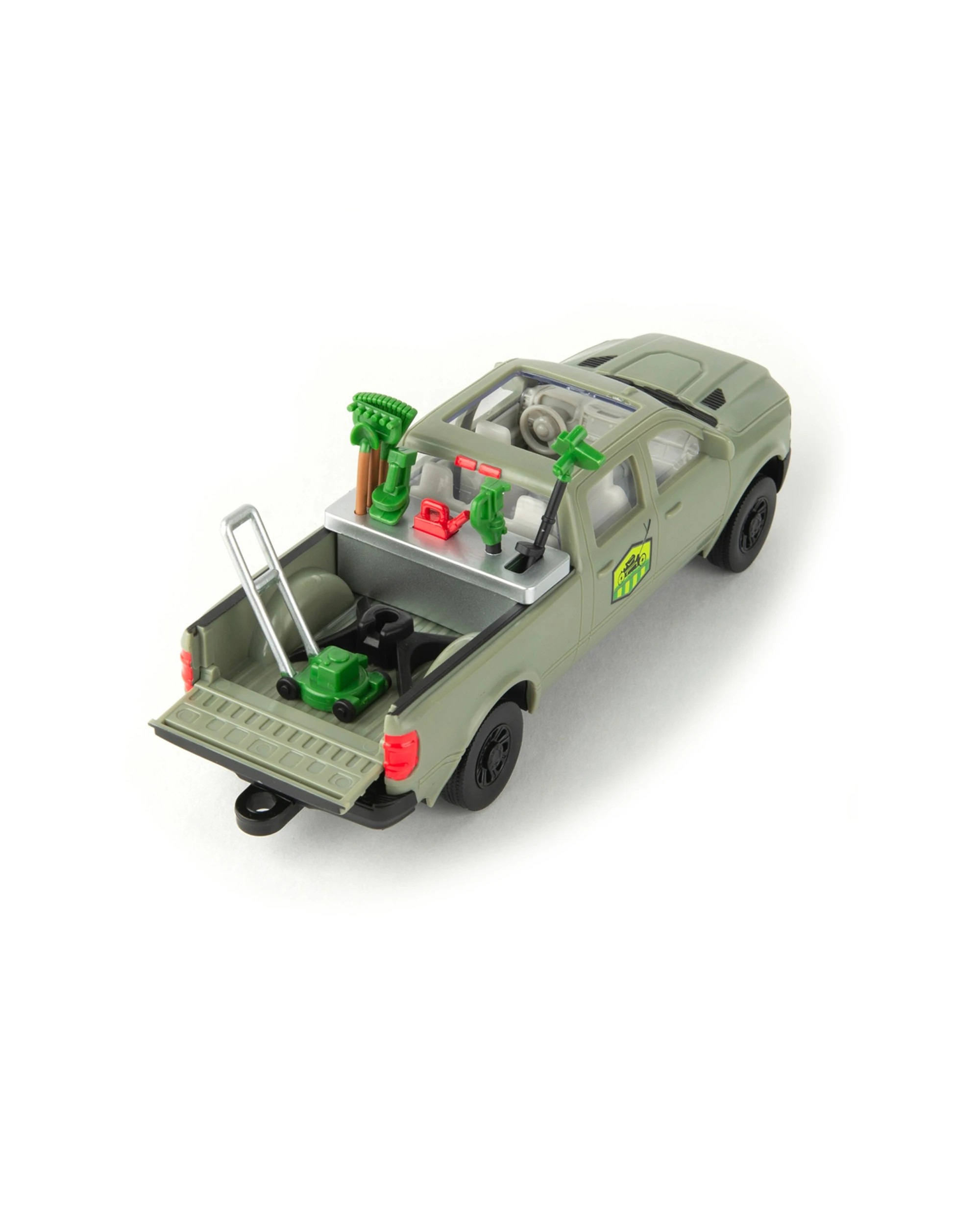 3 John Deere 15pc Lawn And Garden Kids Children Playset 1:32 Scale Toy Set - Green, 3 of 8